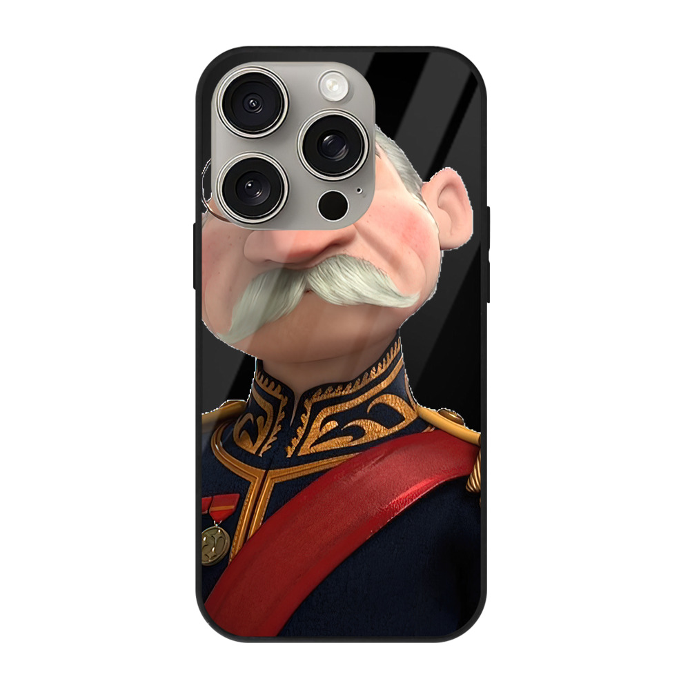 （画像用） アナと雪の女王 アンナ エルサ Frozen Anna Elsa 【iPhone15Pro対応】スマホケース 耐衝撃＆黄変防止 背面ガラス
