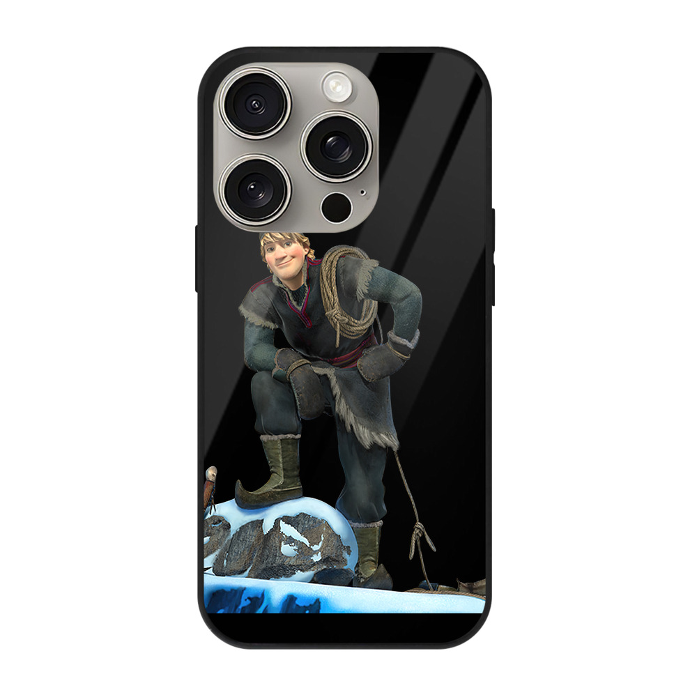 （画像用） アナと雪の女王 アンナ エルサ Frozen Anna Elsa 【iPhone15Pro対応】スマホケース 耐衝撃＆黄変防止 背面ガラス