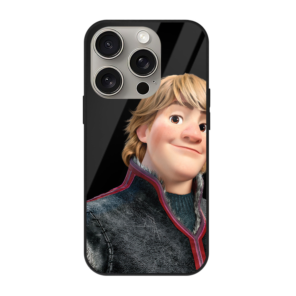 （画像用） アナと雪の女王 アンナ エルサ Frozen Anna Elsa 【iPhone15Pro対応】スマホケース 耐衝撃＆黄変防止 背面ガラス