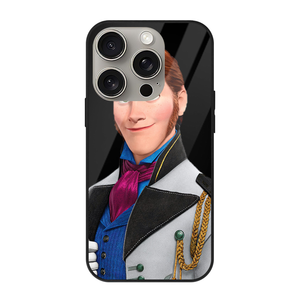 （画像用） アナと雪の女王 アンナ エルサ Frozen Anna Elsa 【iPhone15Pro対応】スマホケース 耐衝撃＆黄変防止 背面ガラス