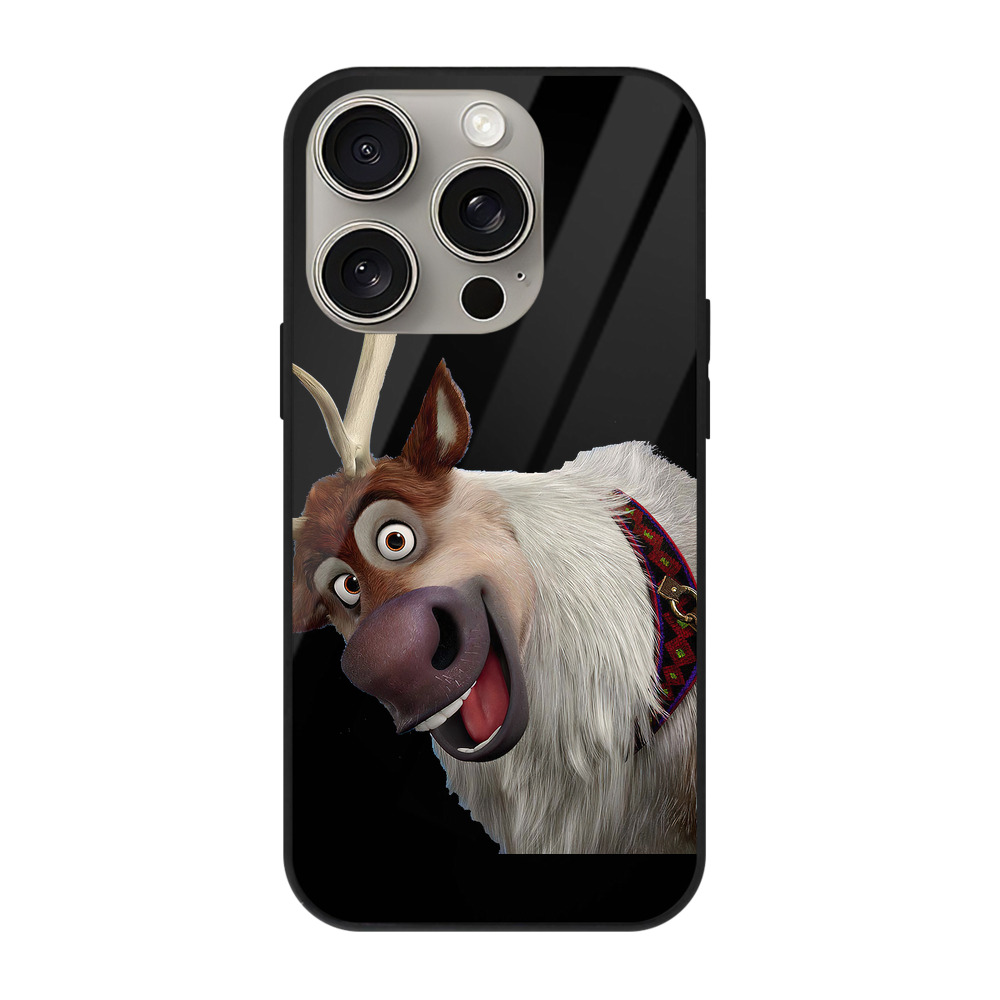 （画像用） アナと雪の女王 アンナ エルサ Frozen Anna Elsa 【iPhone15Pro対応】スマホケース 耐衝撃＆黄変防止 背面ガラス