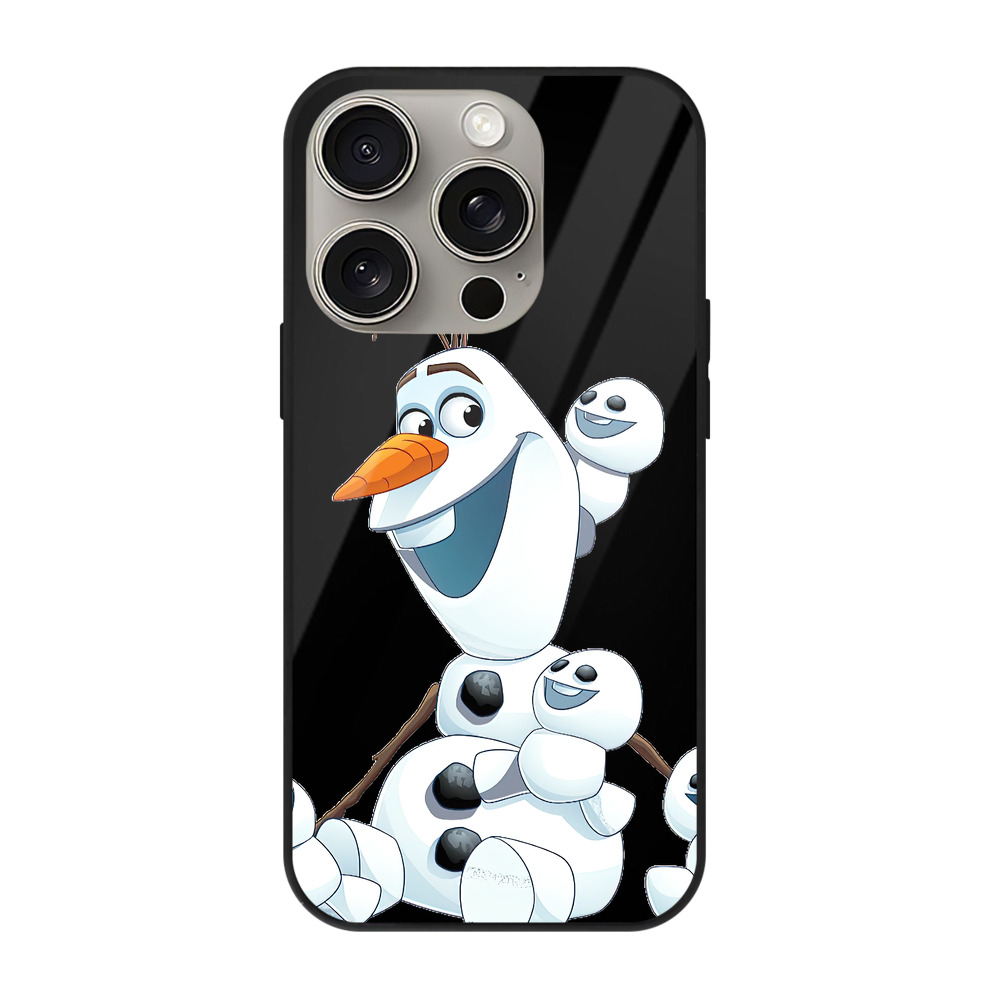 （画像用） アナと雪の女王 アンナ エルサ Frozen Anna Elsa 【iPhone15Pro対応】スマホケース 耐衝撃＆黄変防止 背面ガラス
