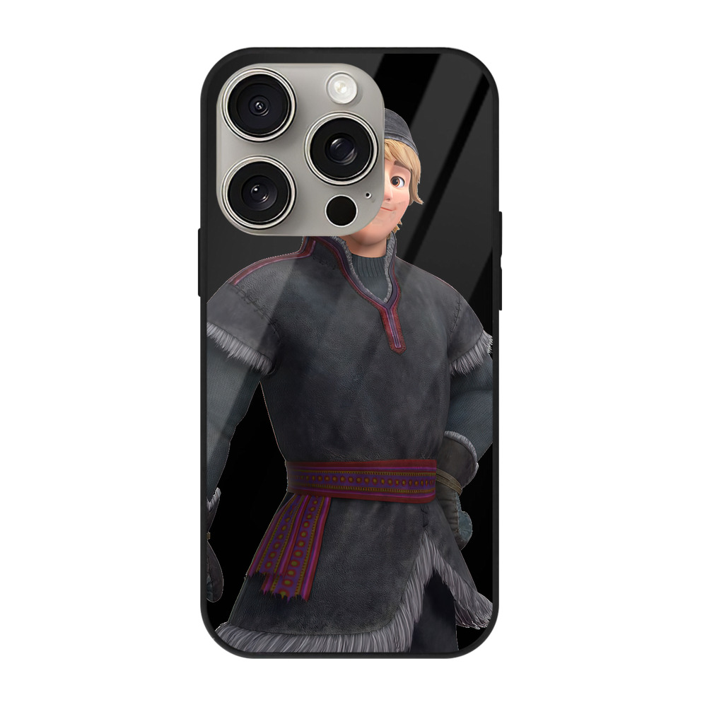 （画像用） アナと雪の女王 アンナ エルサ Frozen Anna Elsa 【iPhone15Pro対応】スマホケース 耐衝撃＆黄変防止 背面ガラス