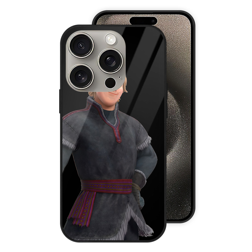 （画像用） アナと雪の女王 アンナ エルサ Frozen Anna Elsa 【iPhone15Pro対応】スマホケース 耐衝撃＆黄変防止 背面ガラス