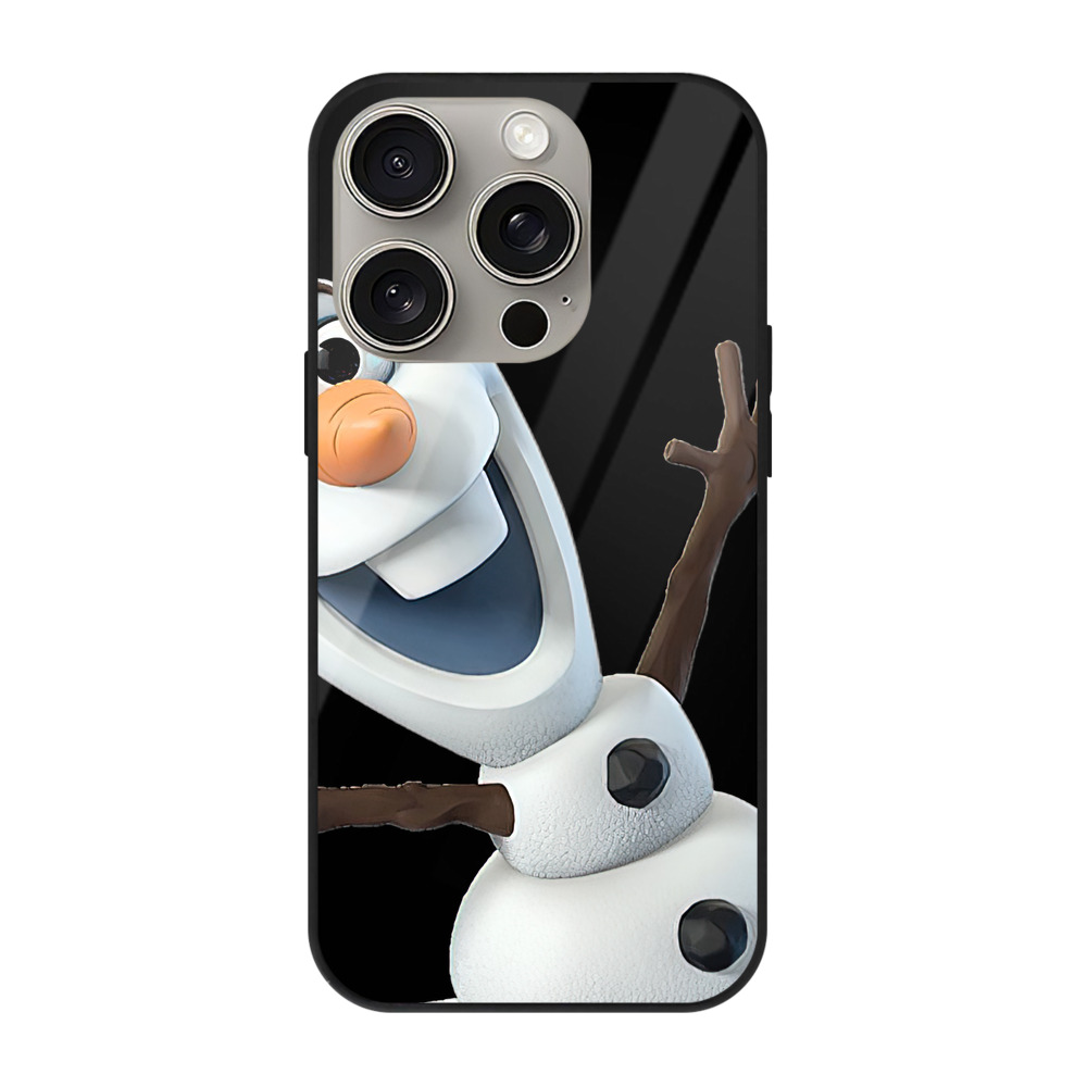 （画像用） アナと雪の女王 アンナ エルサ Frozen Anna Elsa 【iPhone15Pro対応】スマホケース 耐衝撃＆黄変防止 背面ガラス