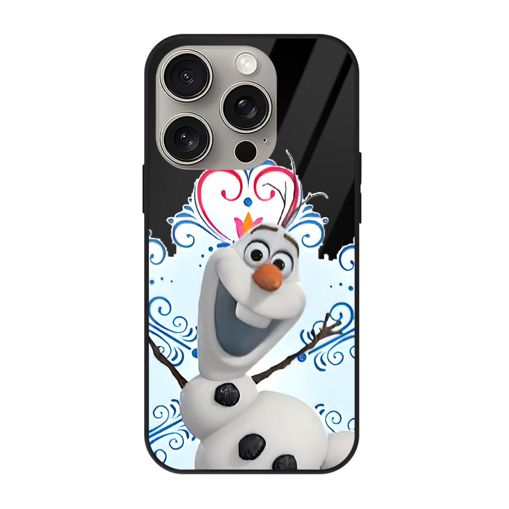 （画像用） アナと雪の女王 アンナ エルサ Frozen Anna Elsa 【iPhone15Pro対応】スマホケース 耐衝撃＆黄変防止 背面ガラス