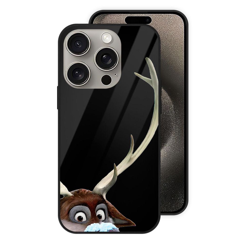 （画像用） アナと雪の女王 アンナ エルサ Frozen Anna Elsa 【iPhone15Pro対応】スマホケース 耐衝撃＆黄変防止 背面ガラス