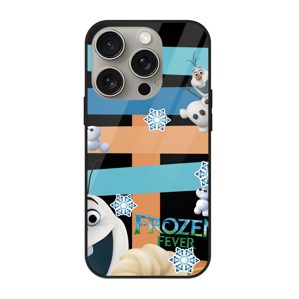 （画像用） アナと雪の女王 アンナ エルサ Frozen Anna Elsa 【iPhone15Pro対応】スマホケース 耐衝撃＆黄変防止 背面ガラス