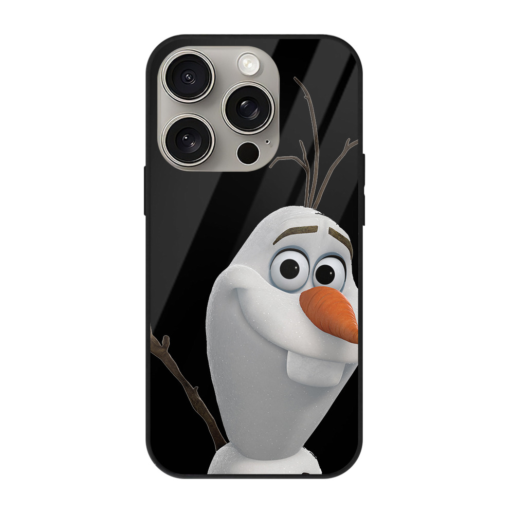 （画像用） アナと雪の女王 アンナ エルサ Frozen Anna Elsa 【iPhone15Pro対応】スマホケース 耐衝撃＆黄変防止 背面ガラス