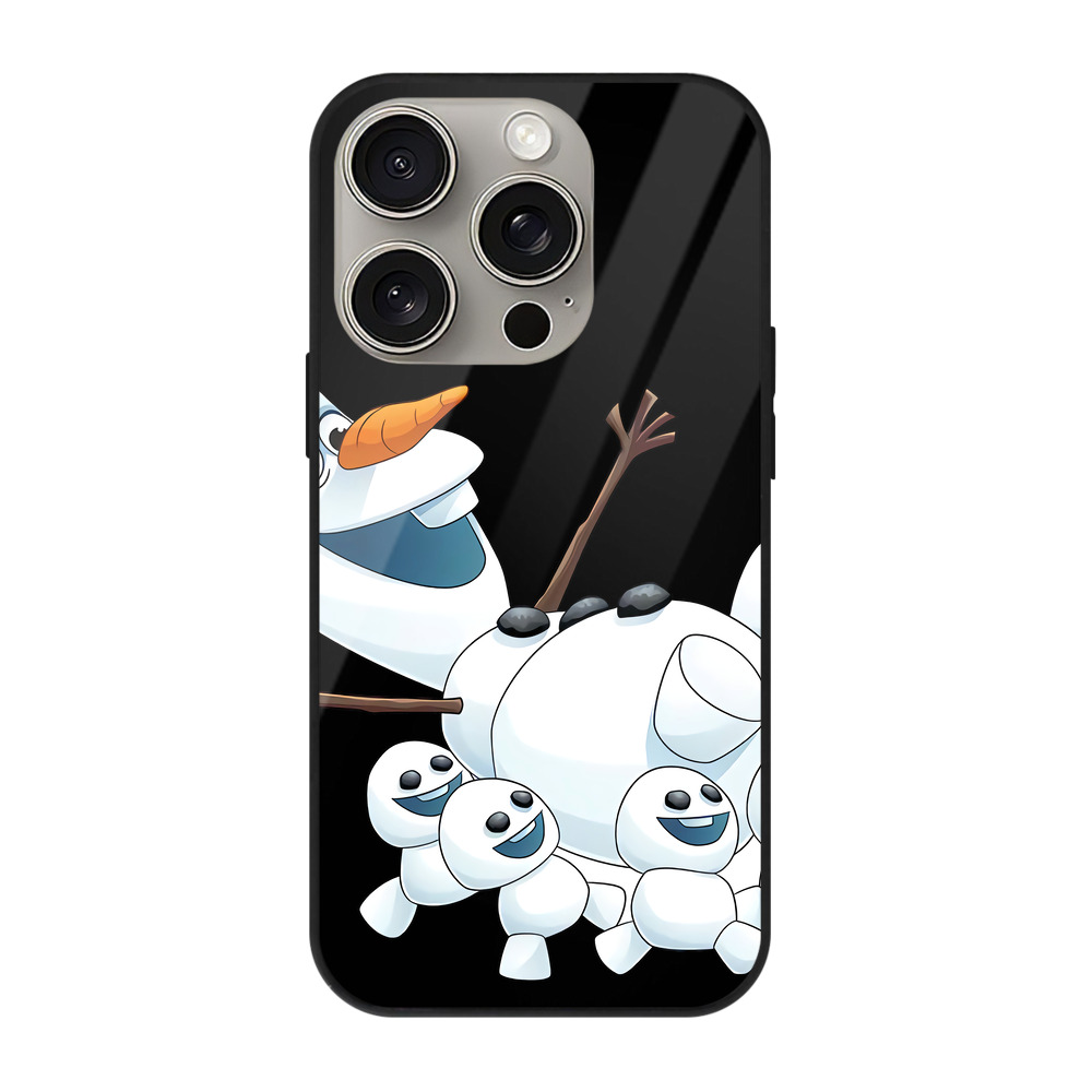 （画像用） アナと雪の女王 アンナ エルサ Frozen Anna Elsa 【iPhone15Pro対応】スマホケース 耐衝撃＆黄変防止 背面ガラス