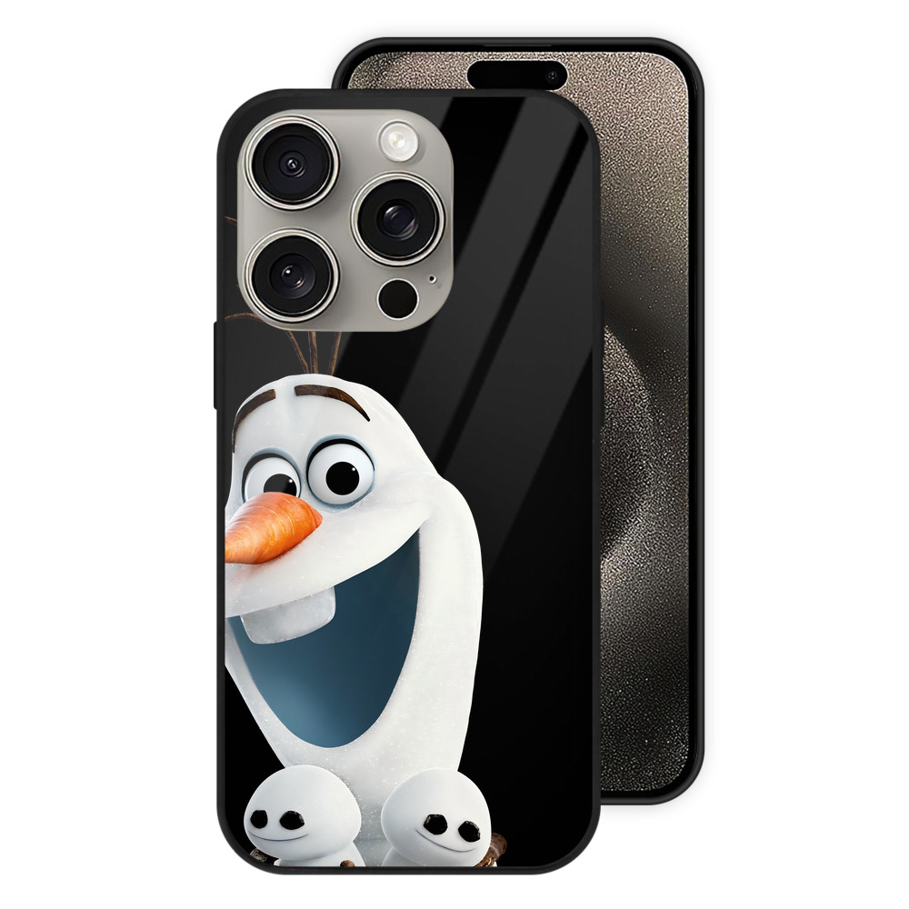 （画像用） アナと雪の女王 アンナ エルサ Frozen Anna Elsa 【iPhone15Pro対応】スマホケース 耐衝撃＆黄変防止 背面ガラス