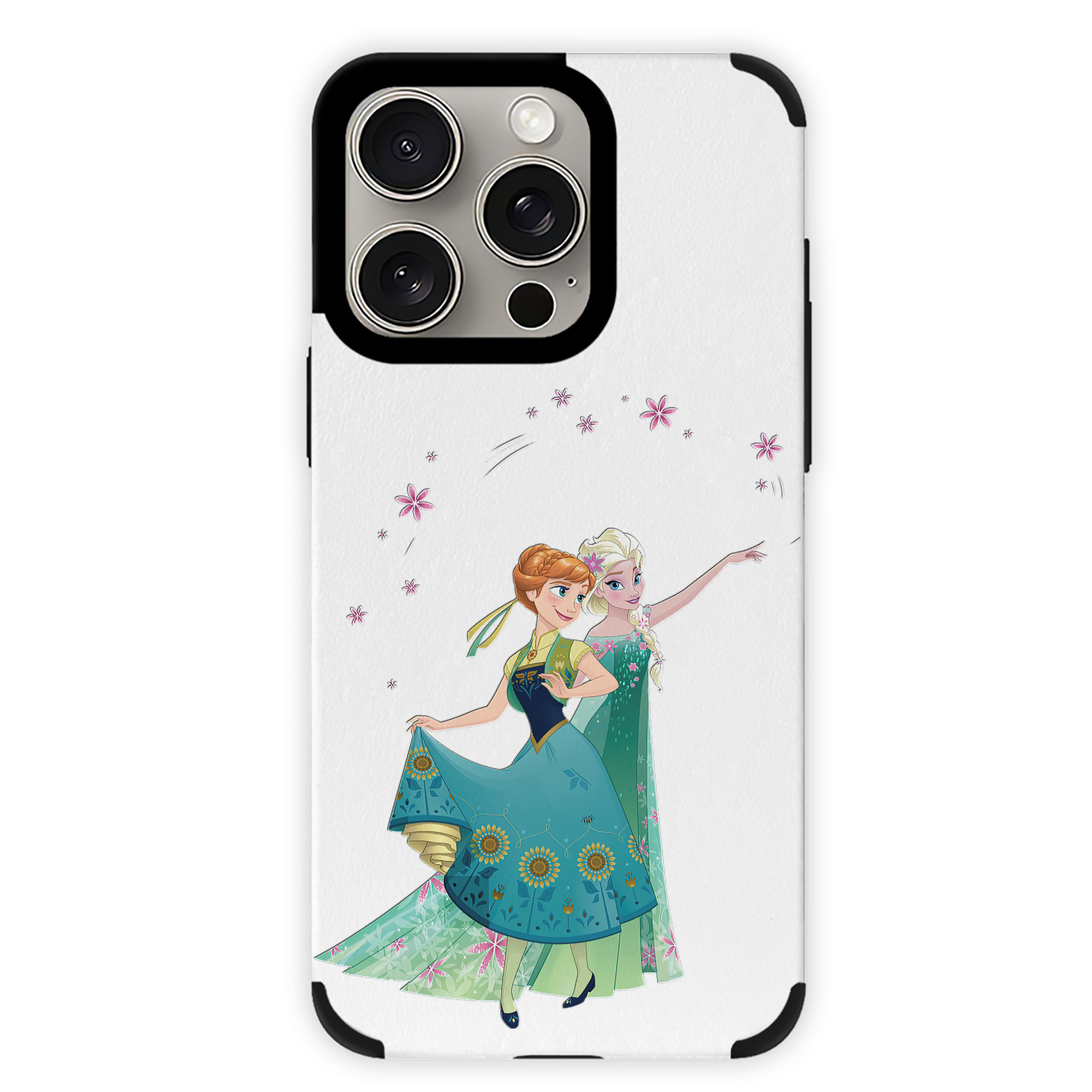 （画像用） アナと雪の女王 アンナ エルサ Frozen Anna Elsa 【iPhone15ProMax対応】 PUレザー スマホケース 耐衝撃＆黄変防止