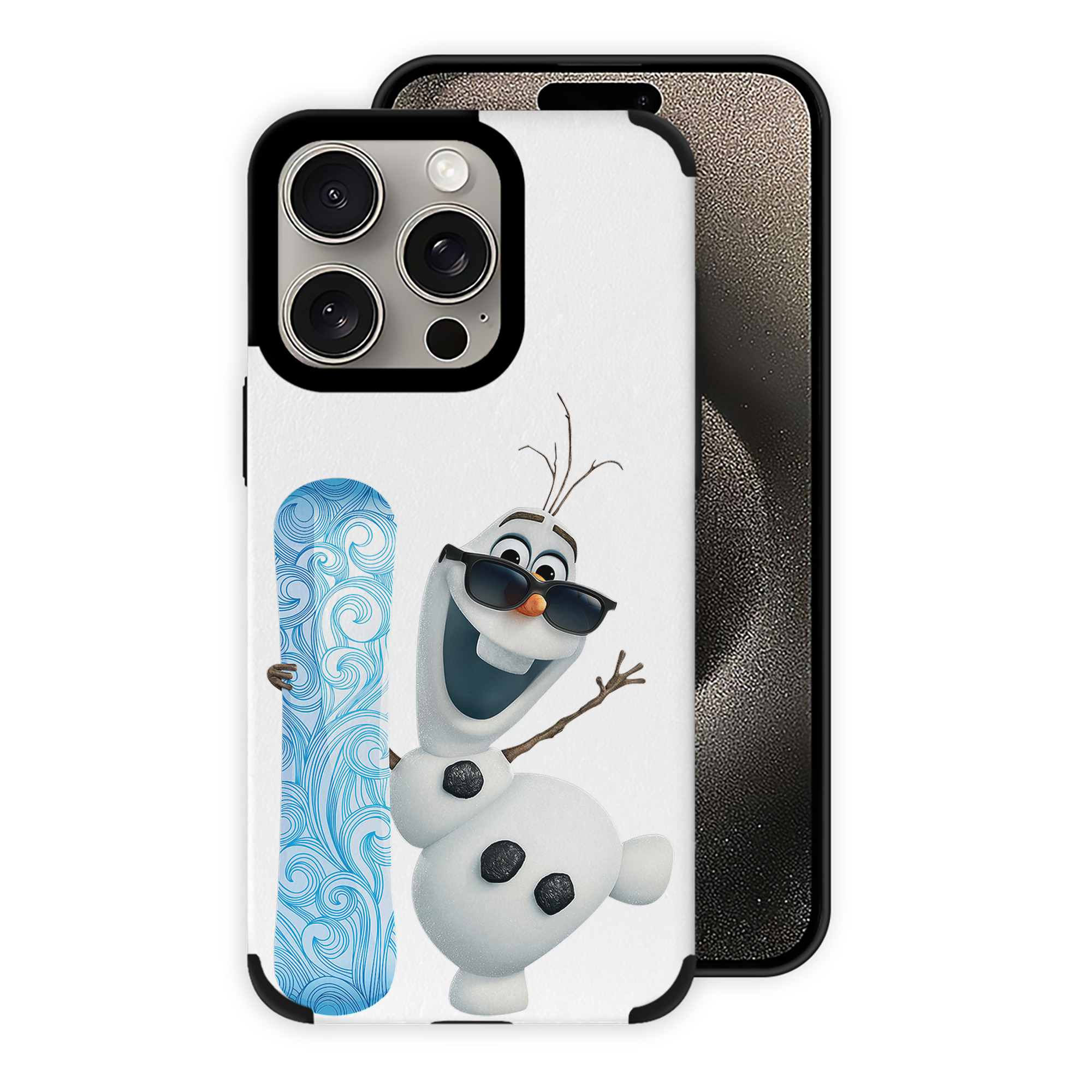 （画像用） アナと雪の女王 アンナ エルサ Frozen Anna Elsa 【iPhone15ProMax対応】 PUレザー スマホケース 耐衝撃＆黄変防止