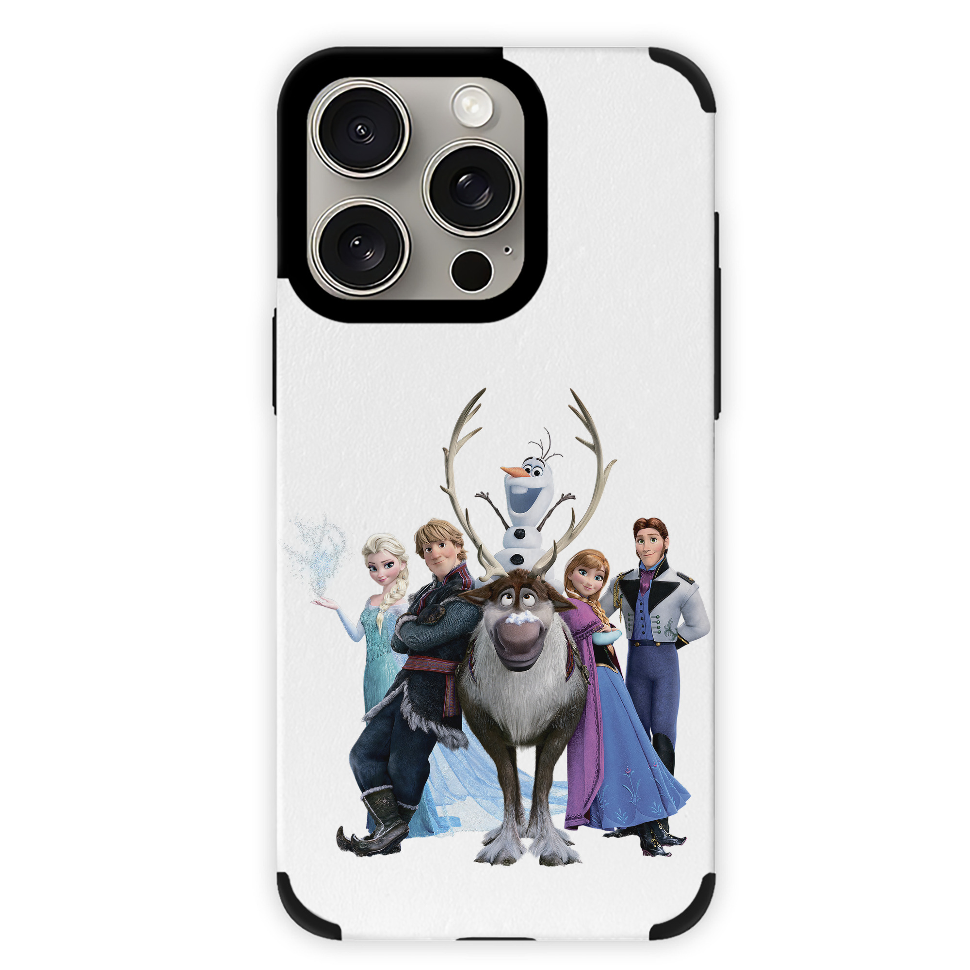 （画像用） アナと雪の女王 アンナ エルサ Frozen Anna Elsa 【iPhone15ProMax対応】 PUレザー スマホケース 耐衝撃＆黄変防止