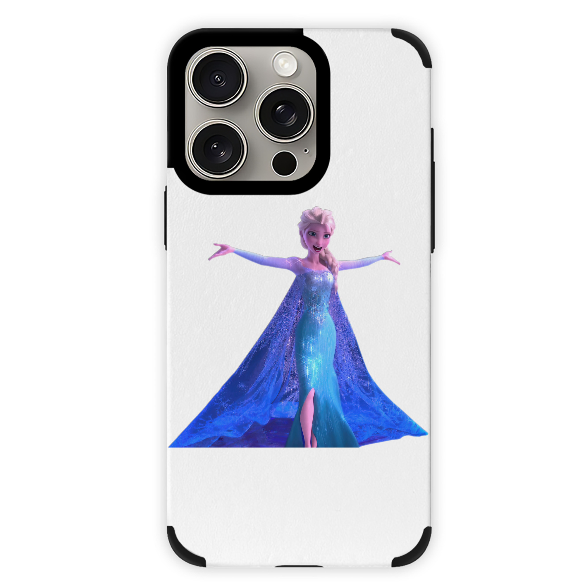 （画像用） アナと雪の女王 アンナ エルサ Frozen Anna Elsa 【iPhone15ProMax対応】 PUレザー スマホケース 耐衝撃＆黄変防止