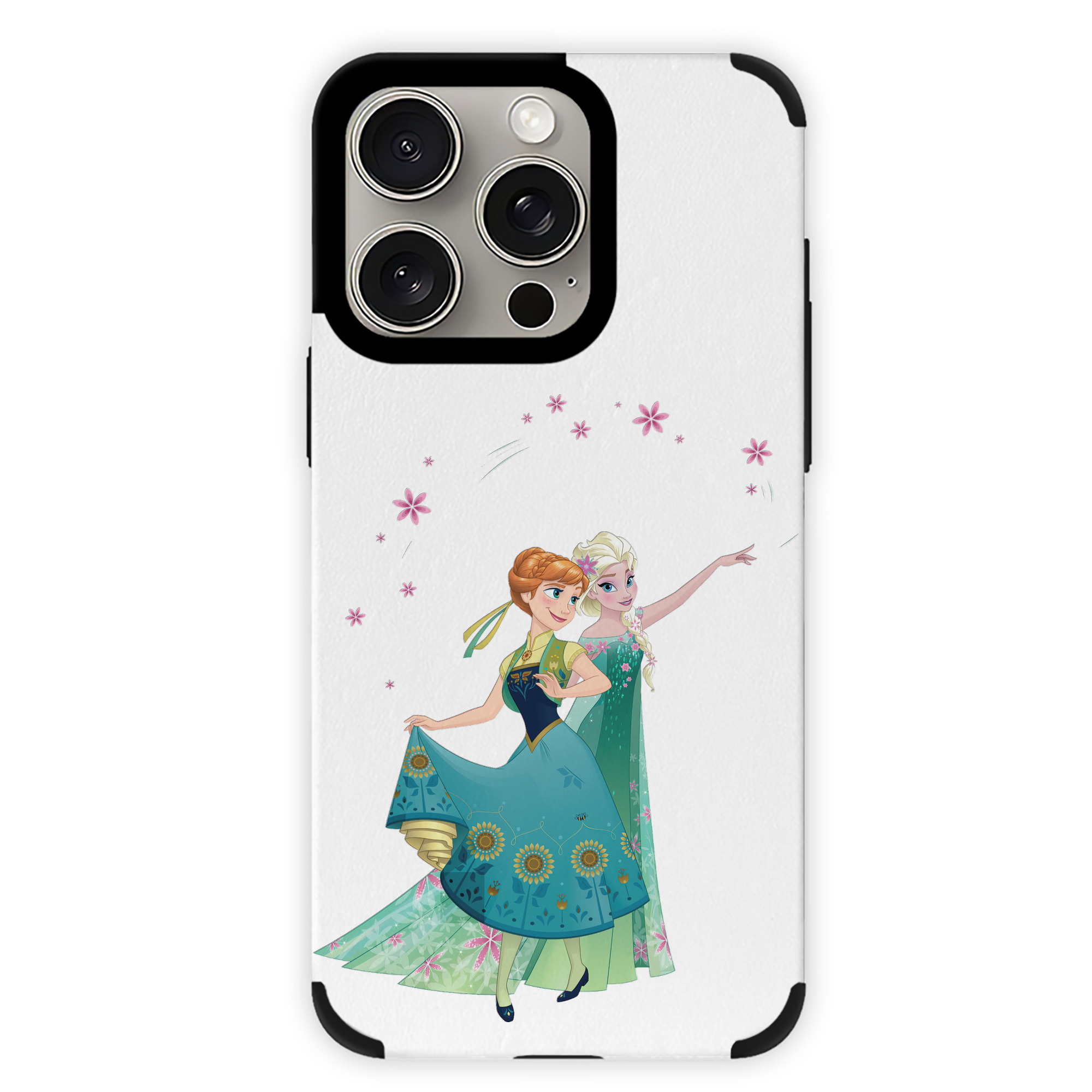（画像用） アナと雪の女王 アンナ エルサ Frozen Anna Elsa 【iPhone15ProMax対応】 PUレザー スマホケース 耐衝撃＆黄変防止