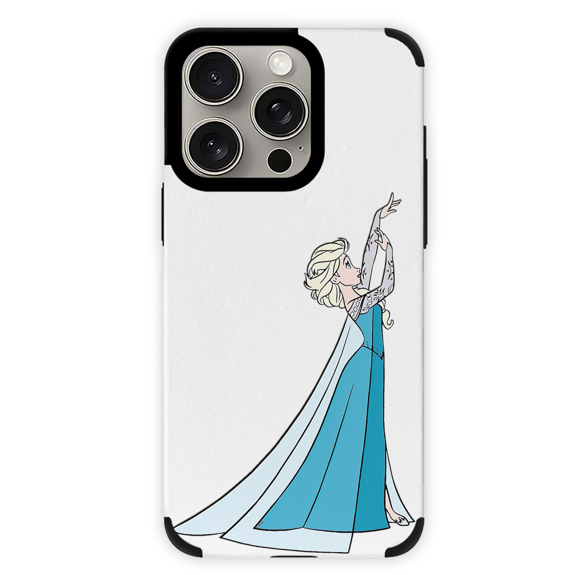 （画像用） アナと雪の女王 アンナ エルサ Frozen Anna Elsa 【iPhone15ProMax対応】 PUレザー スマホケース 耐衝撃＆黄変防止