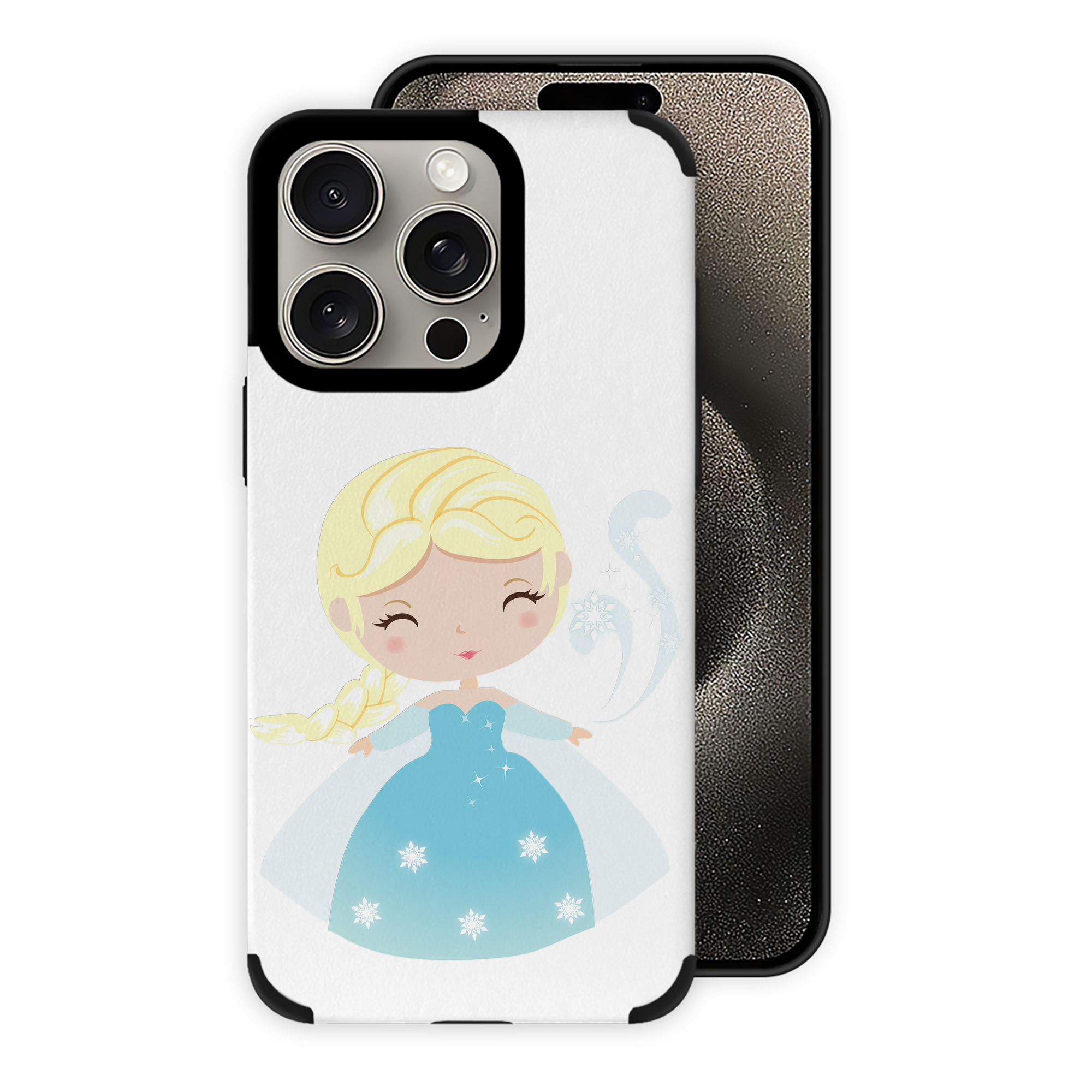 （画像用） アナと雪の女王 アンナ エルサ Frozen Anna Elsa 【iPhone15ProMax対応】 PUレザー スマホケース 耐衝撃＆黄変防止