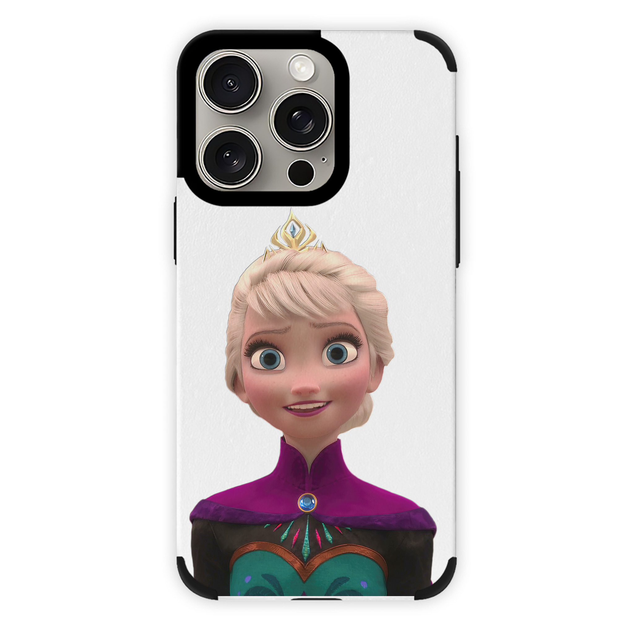 （画像用） アナと雪の女王 アンナ エルサ Frozen Anna Elsa 【iPhone15ProMax対応】 PUレザー スマホケース 耐衝撃＆黄変防止