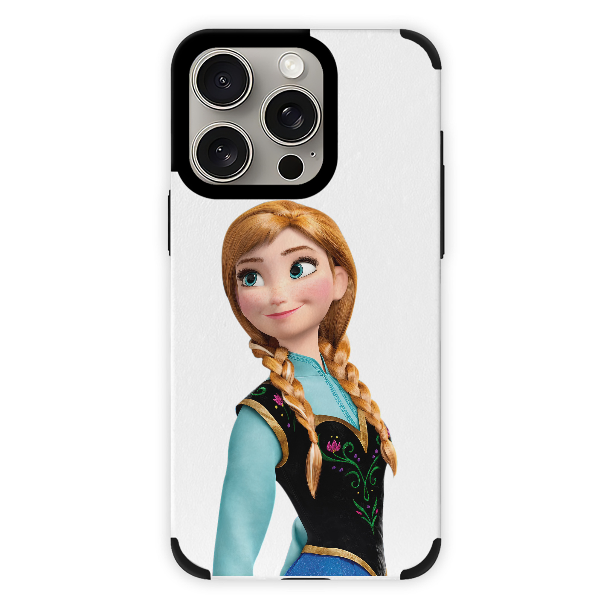 （画像用） アナと雪の女王 アンナ エルサ Frozen Anna Elsa 【iPhone15ProMax対応】 PUレザー スマホケース 耐衝撃＆黄変防止
