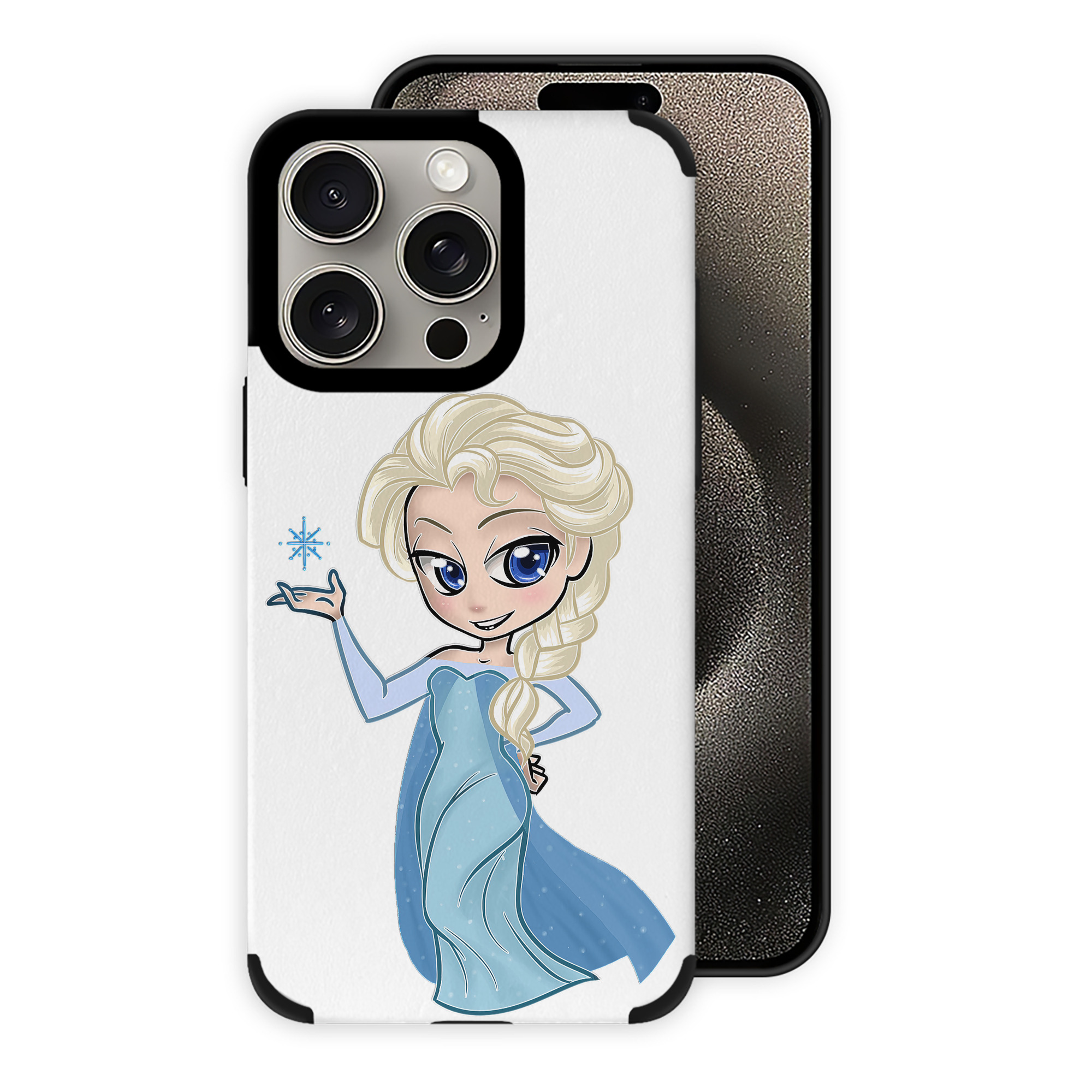 （画像用） アナと雪の女王 アンナ エルサ Frozen Anna Elsa 【iPhone15ProMax対応】 PUレザー スマホケース 耐衝撃＆黄変防止