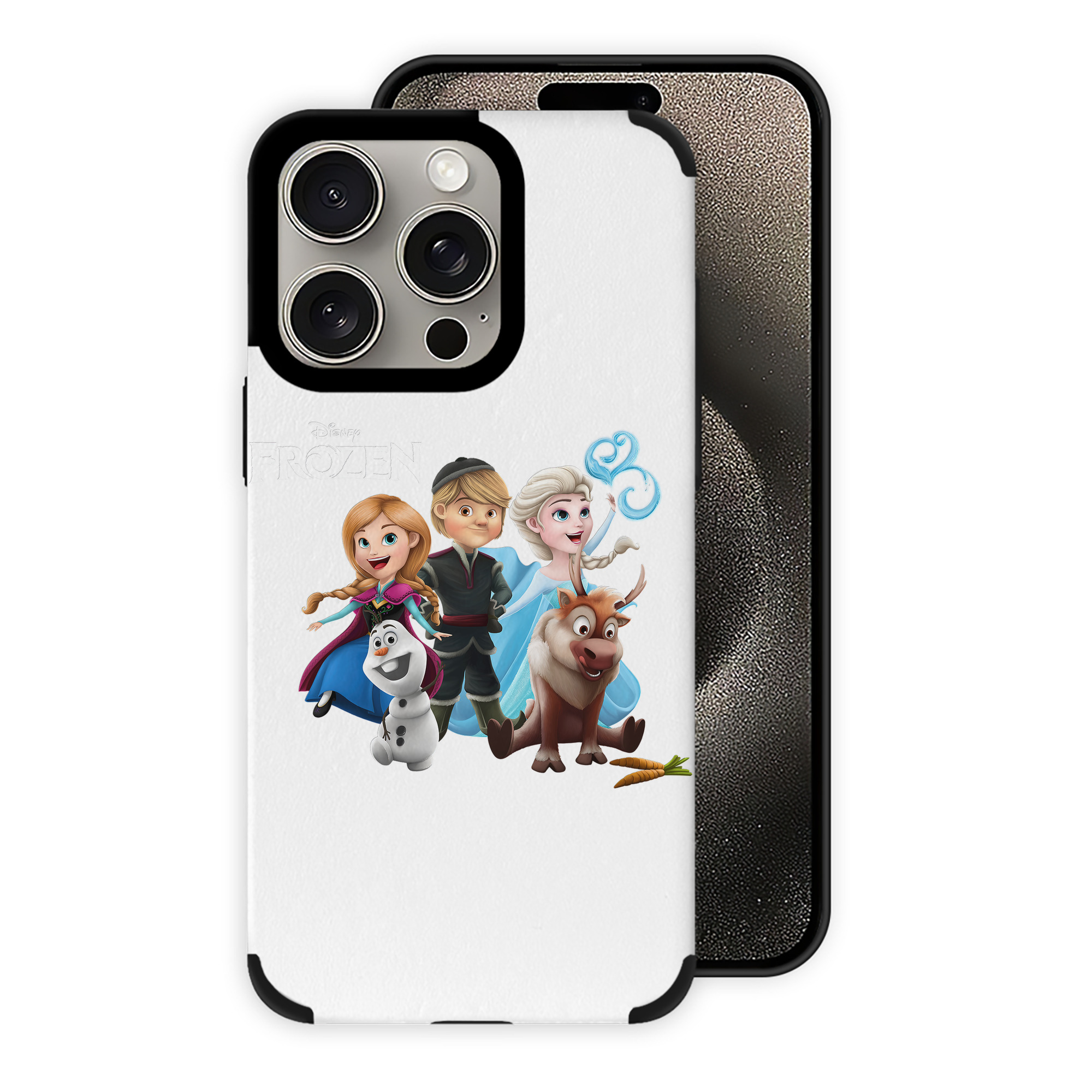 （画像用） アナと雪の女王 アンナ エルサ Frozen Anna Elsa 【iPhone15ProMax対応】 PUレザー スマホケース 耐衝撃＆黄変防止
