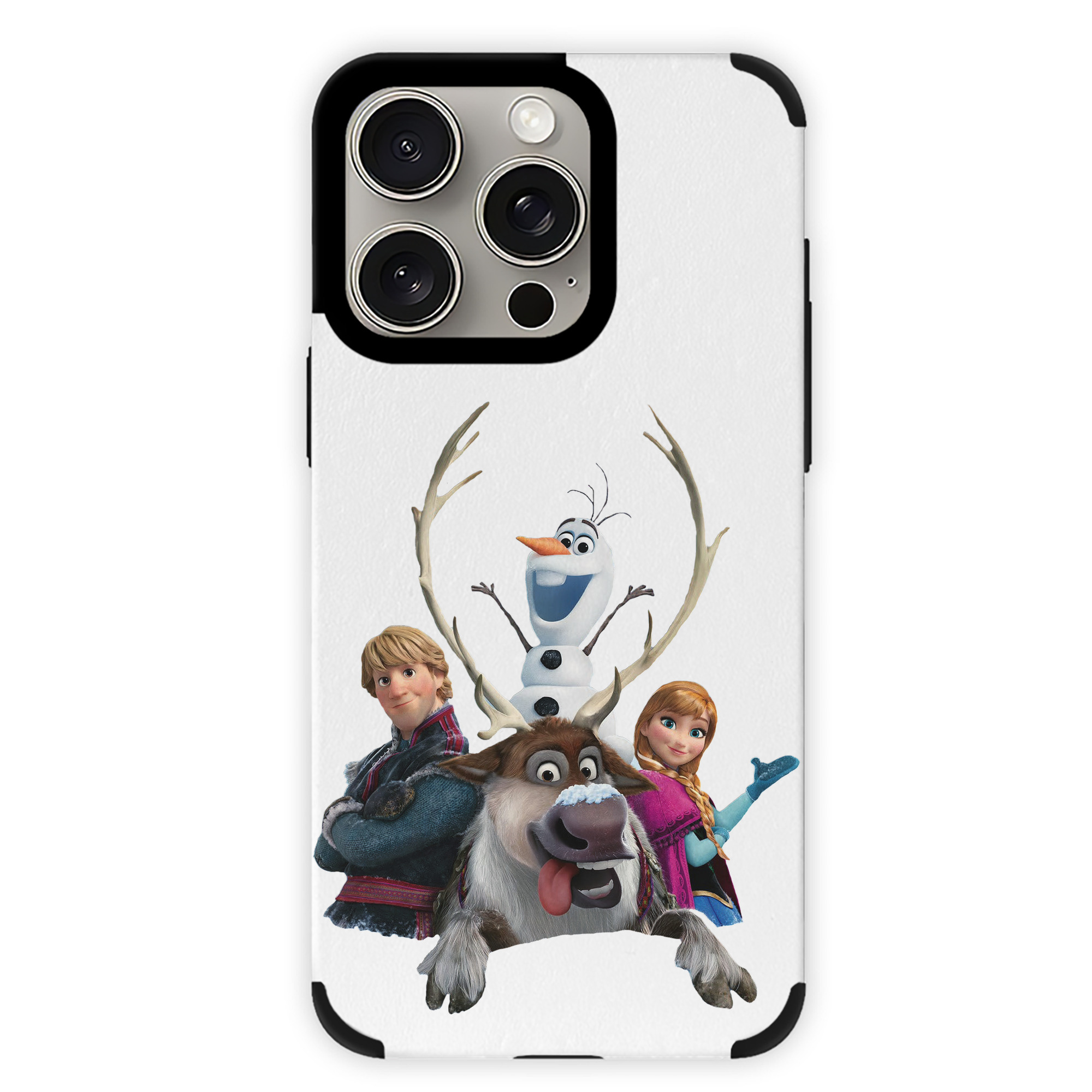 （画像用） アナと雪の女王 アンナ エルサ Frozen Anna Elsa 【iPhone15ProMax対応】 PUレザー スマホケース 耐衝撃＆黄変防止