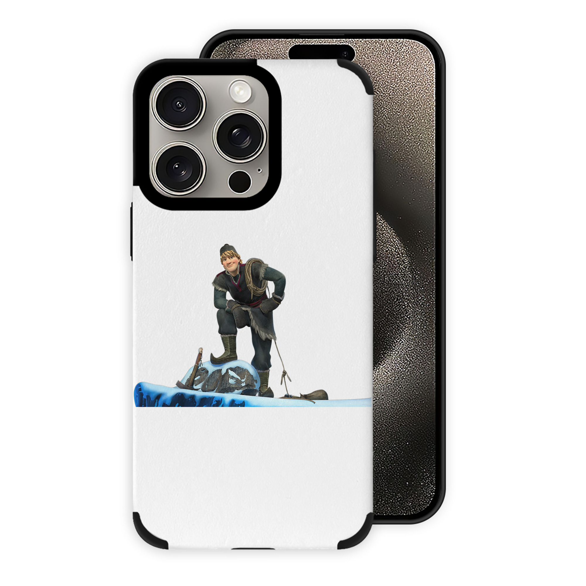 （画像用） アナと雪の女王 アンナ エルサ Frozen Anna Elsa 【iPhone15ProMax対応】 PUレザー スマホケース 耐衝撃＆黄変防止