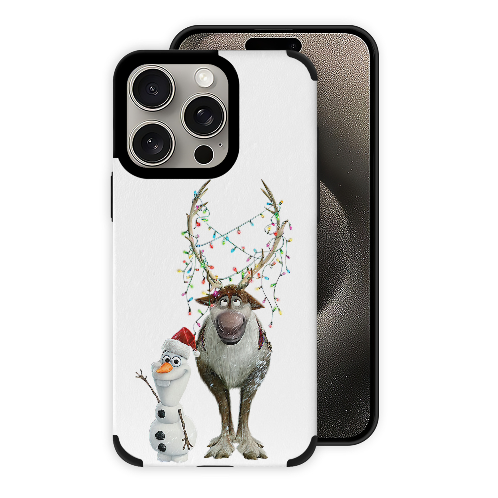 （画像用） アナと雪の女王 アンナ エルサ Frozen Anna Elsa 【iPhone15ProMax対応】 PUレザー スマホケース 耐衝撃＆黄変防止