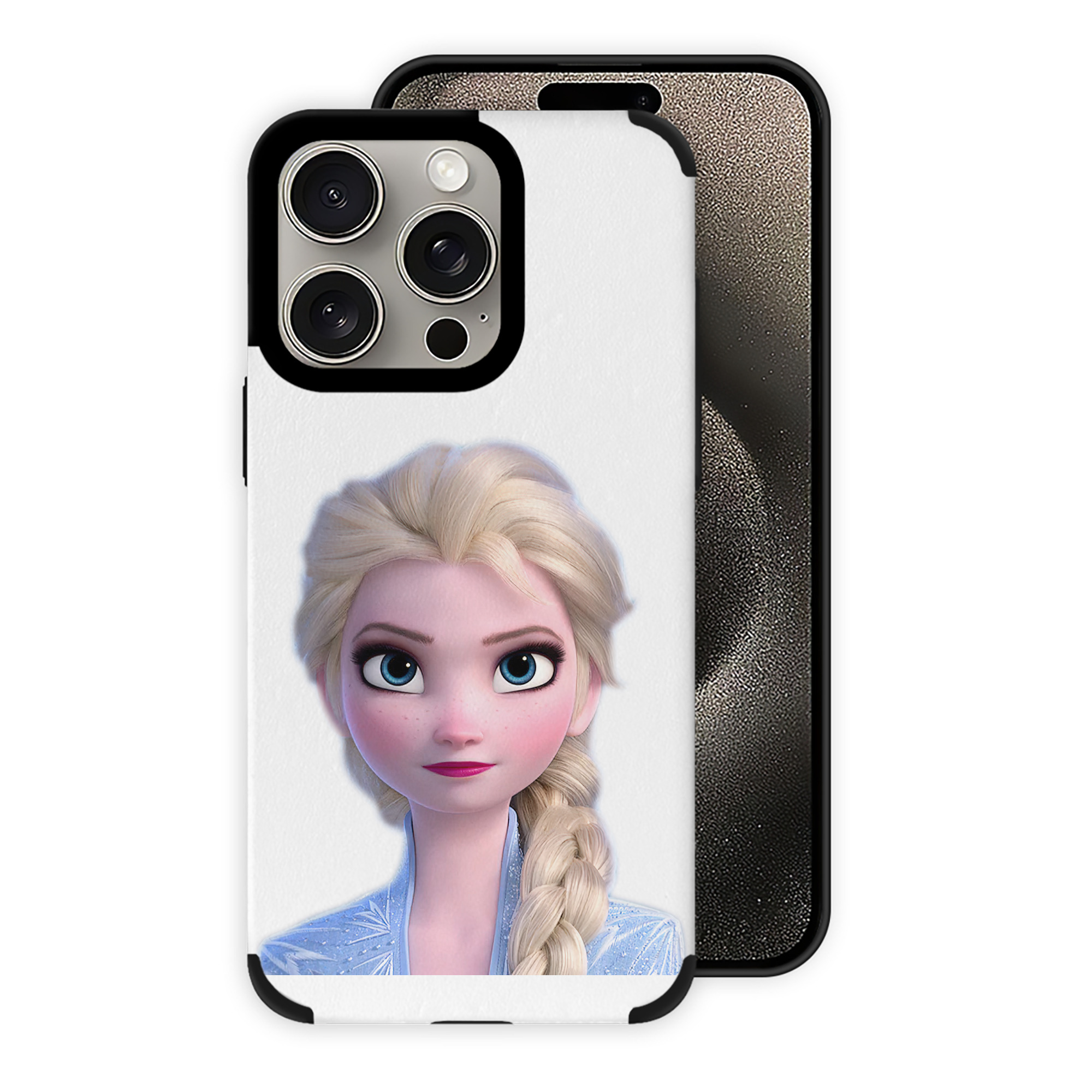 （画像用） アナと雪の女王 アンナ エルサ Frozen Anna Elsa 【iPhone15ProMax対応】 PUレザー スマホケース 耐衝撃＆黄変防止