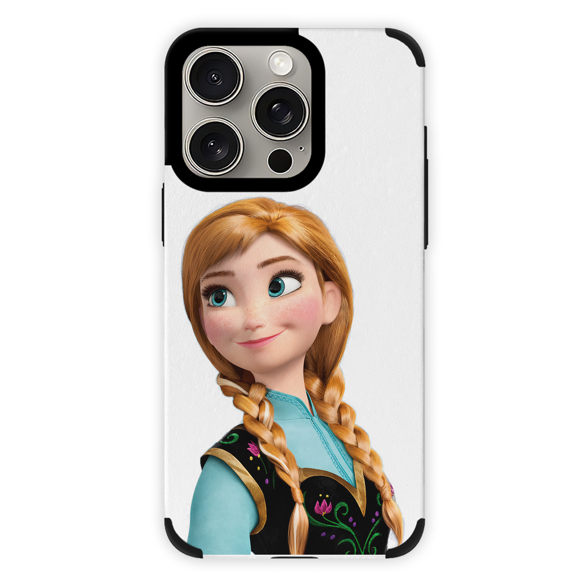 （画像用） アナと雪の女王 アンナ エルサ Frozen Anna Elsa 【iPhone15ProMax対応】 PUレザー スマホケース 耐衝撃＆黄変防止
