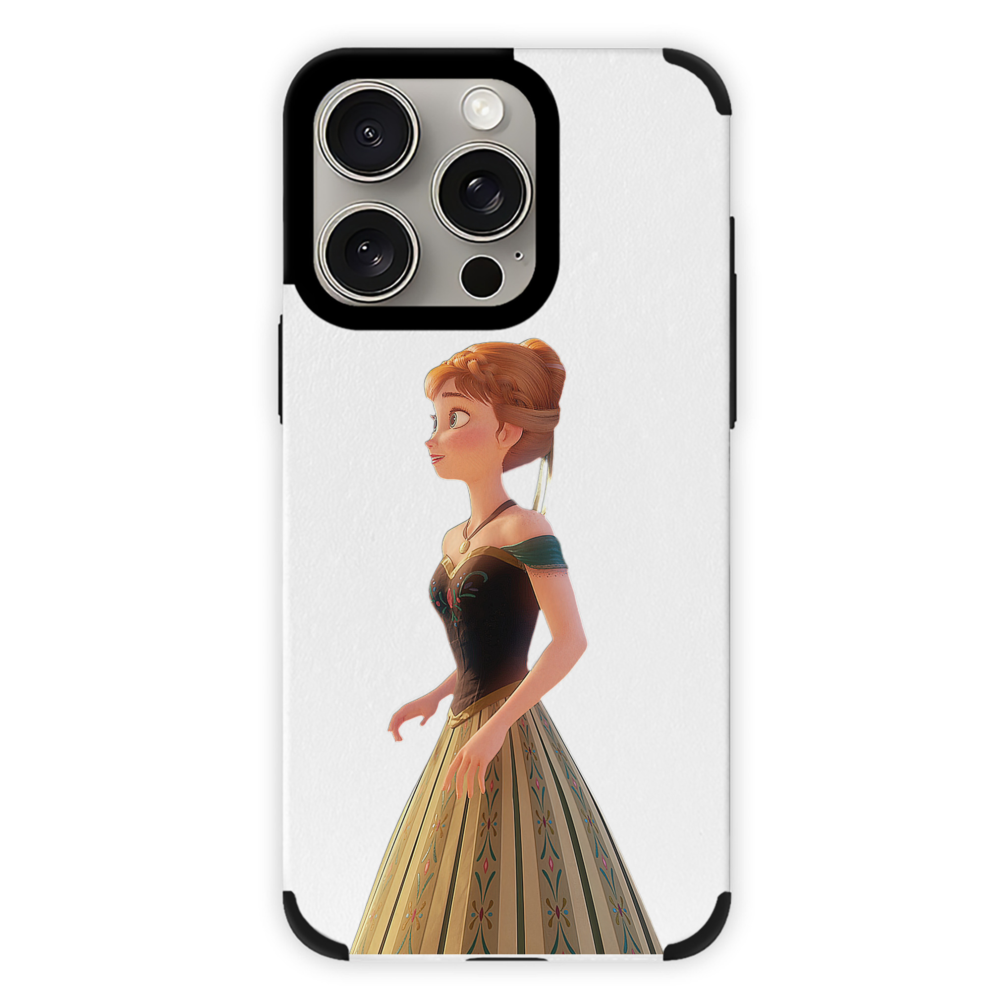 （画像用） アナと雪の女王 アンナ エルサ Frozen Anna Elsa 【iPhone15ProMax対応】 PUレザー スマホケース 耐衝撃＆黄変防止
