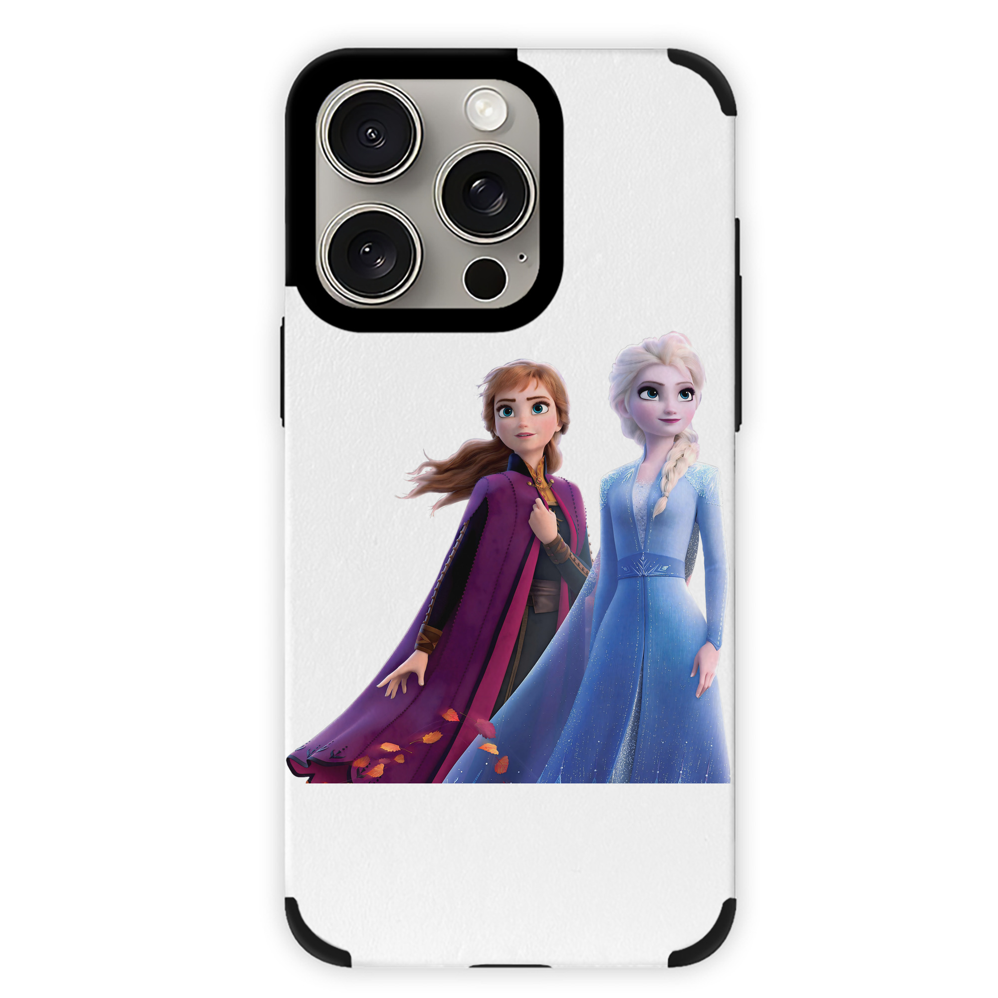 （画像用） アナと雪の女王 アンナ エルサ Frozen Anna Elsa 【iPhone15ProMax対応】 PUレザー スマホケース 耐衝撃＆黄変防止