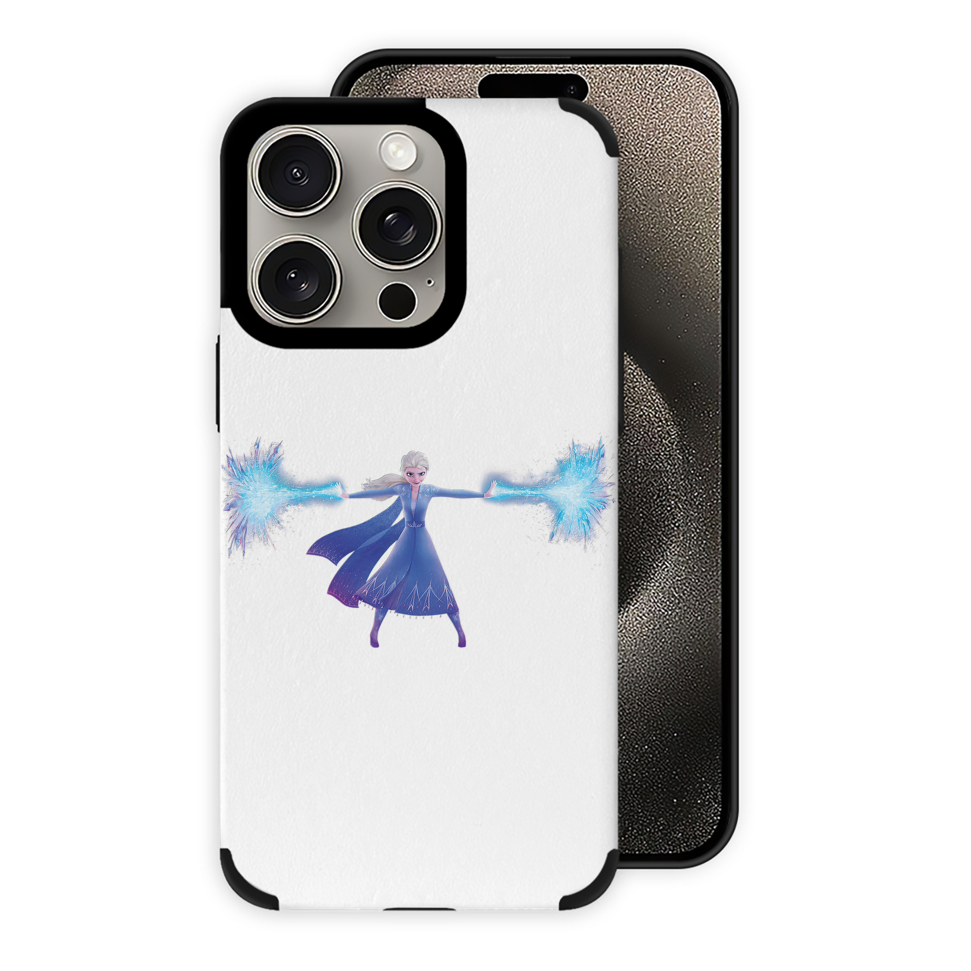 （画像用） アナと雪の女王 アンナ エルサ Frozen Anna Elsa 【iPhone15ProMax対応】 PUレザー スマホケース 耐衝撃＆黄変防止