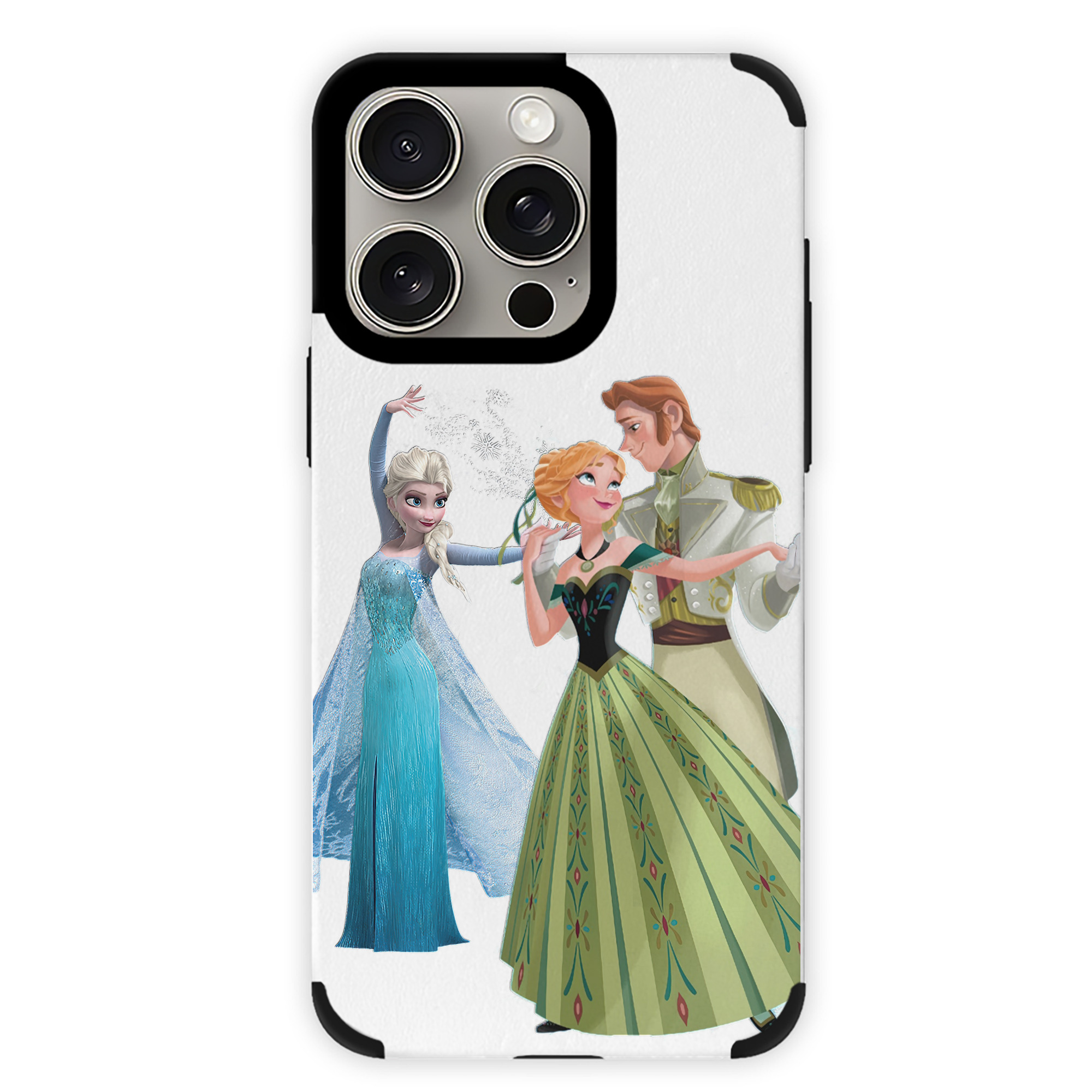 （画像用） アナと雪の女王 アンナ エルサ Frozen Anna Elsa 【iPhone15ProMax対応】 PUレザー スマホケース 耐衝撃＆黄変防止
