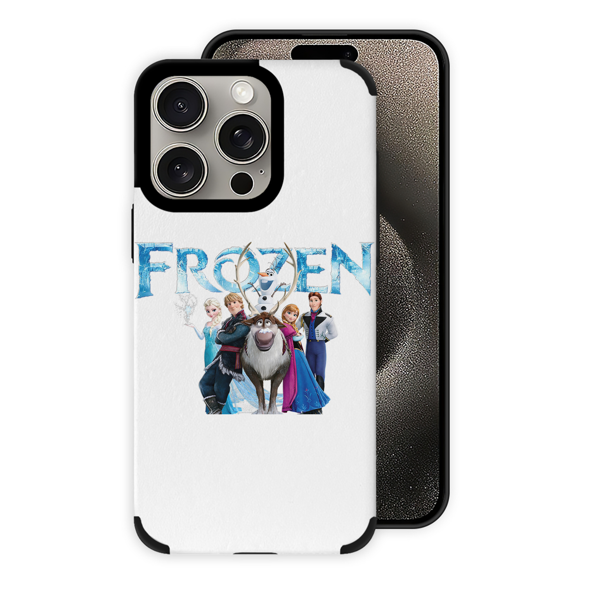（画像用） アナと雪の女王 アンナ エルサ Frozen Anna Elsa 【iPhone15ProMax対応】 PUレザー スマホケース 耐衝撃＆黄変防止