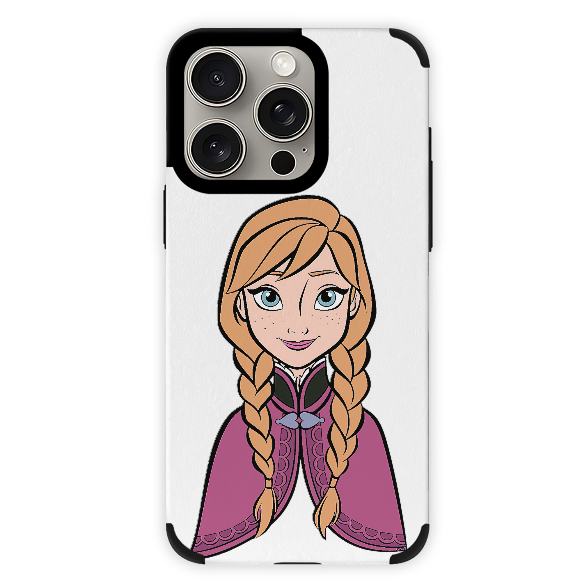 （画像用） アナと雪の女王 アンナ エルサ Frozen Anna Elsa 【iPhone15ProMax対応】 PUレザー スマホケース 耐衝撃＆黄変防止