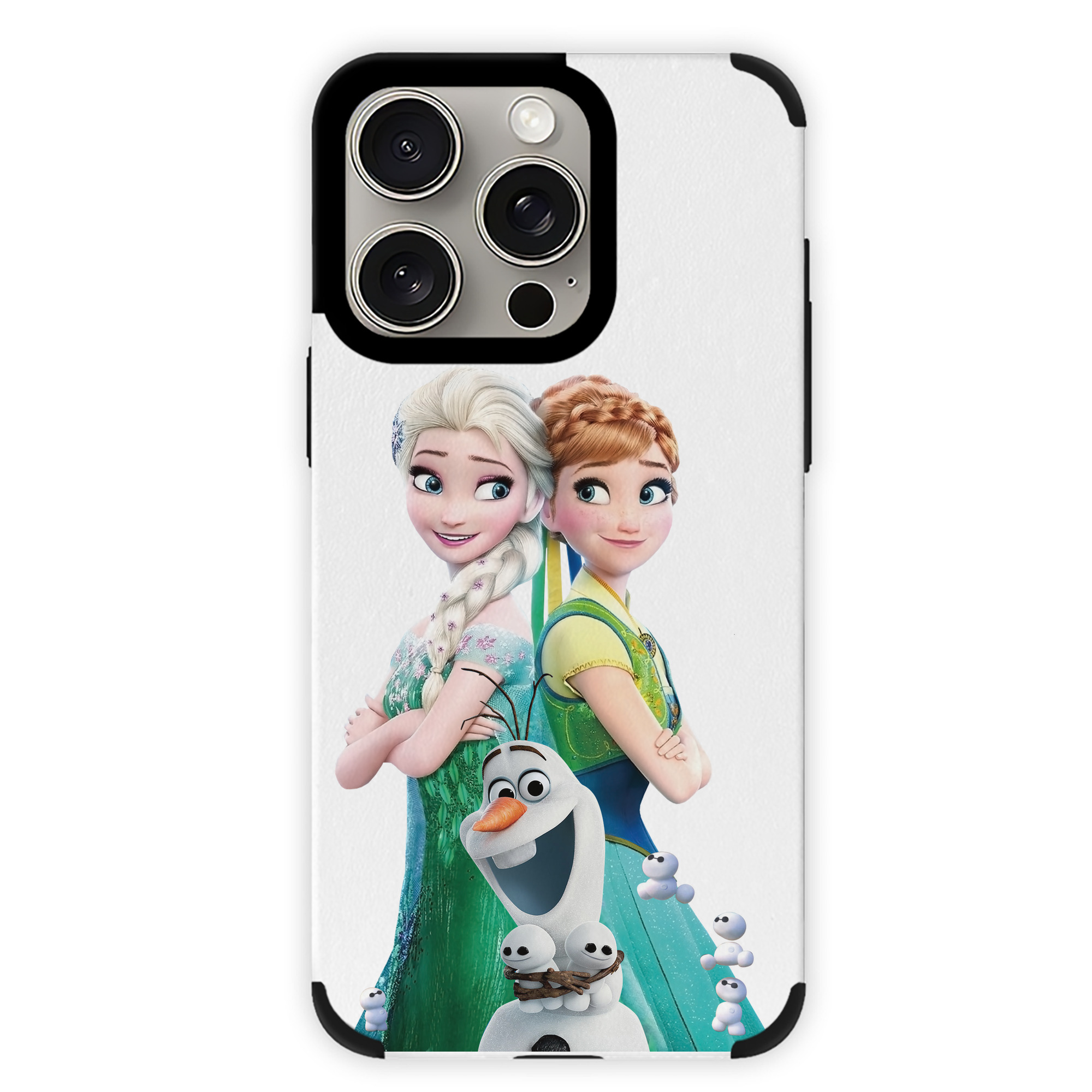 （画像用） アナと雪の女王 アンナ エルサ Frozen Anna Elsa 【iPhone15ProMax対応】 PUレザー スマホケース 耐衝撃＆黄変防止