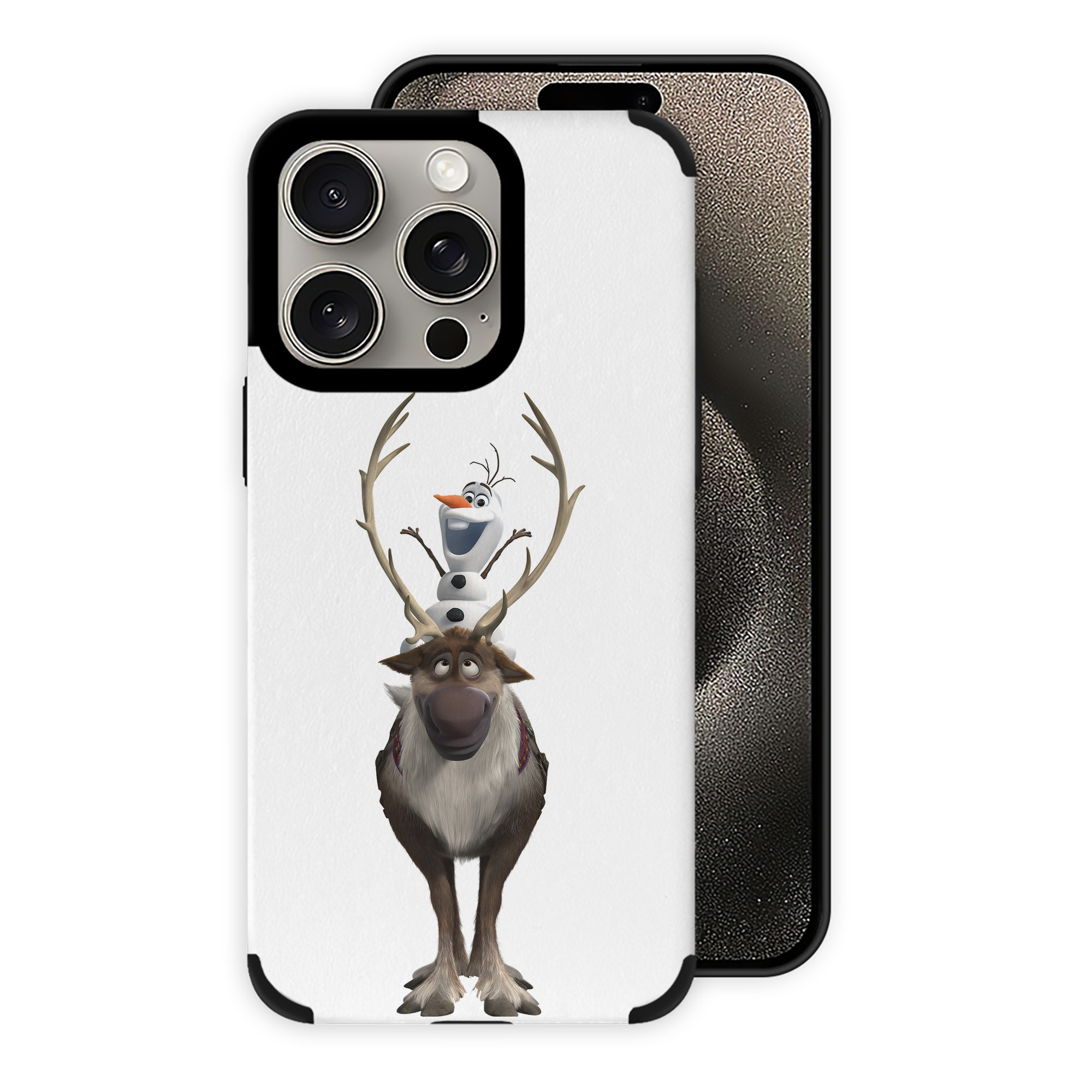 （画像用） アナと雪の女王 アンナ エルサ Frozen Anna Elsa 【iPhone15ProMax対応】 PUレザー スマホケース 耐衝撃＆黄変防止