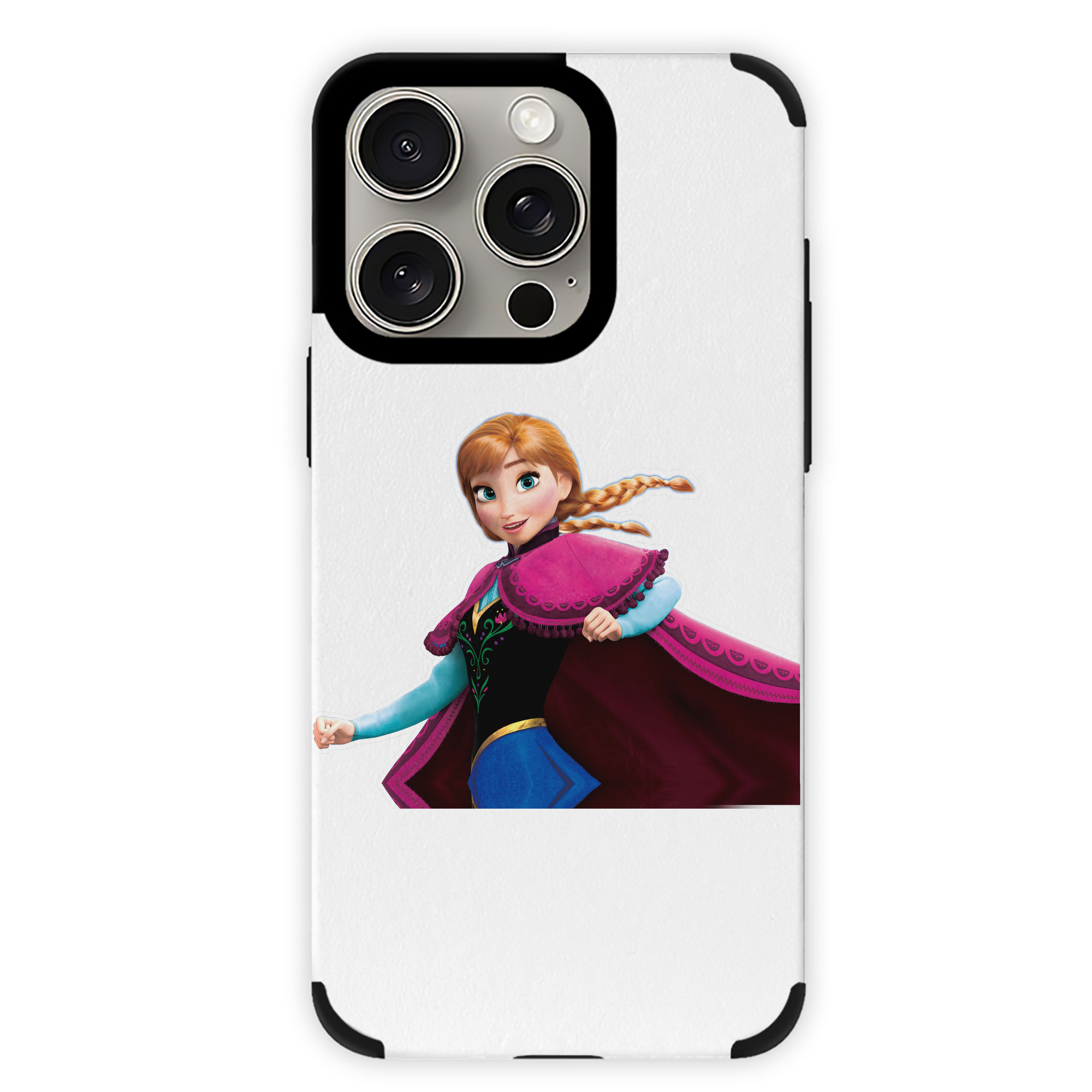 （画像用） アナと雪の女王 アンナ エルサ Frozen Anna Elsa 【iPhone15ProMax対応】 PUレザー スマホケース 耐衝撃＆黄変防止