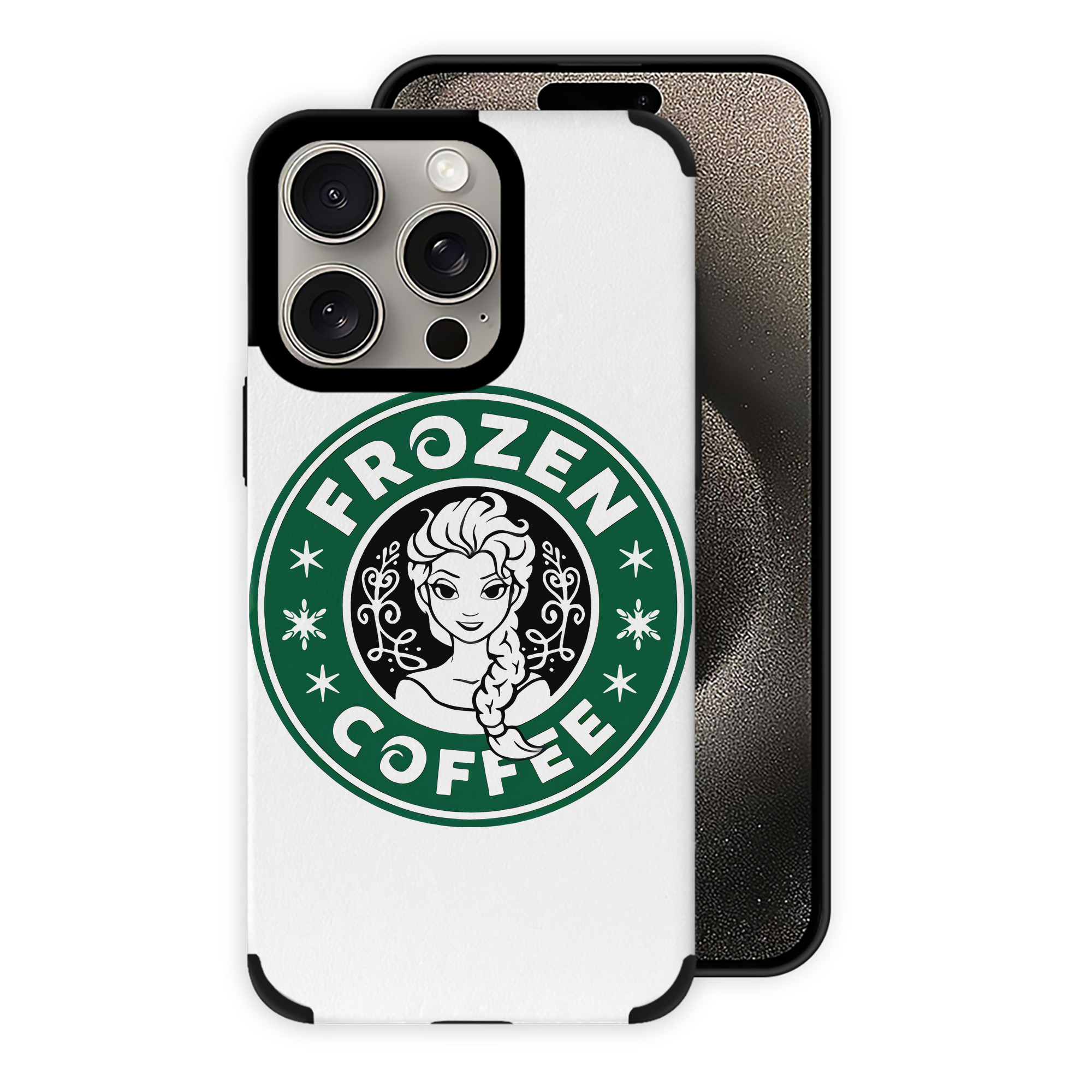 （画像用） アナと雪の女王 アンナ エルサ Frozen Anna Elsa 【iPhone15ProMax対応】 PUレザー スマホケース 耐衝撃＆黄変防止
