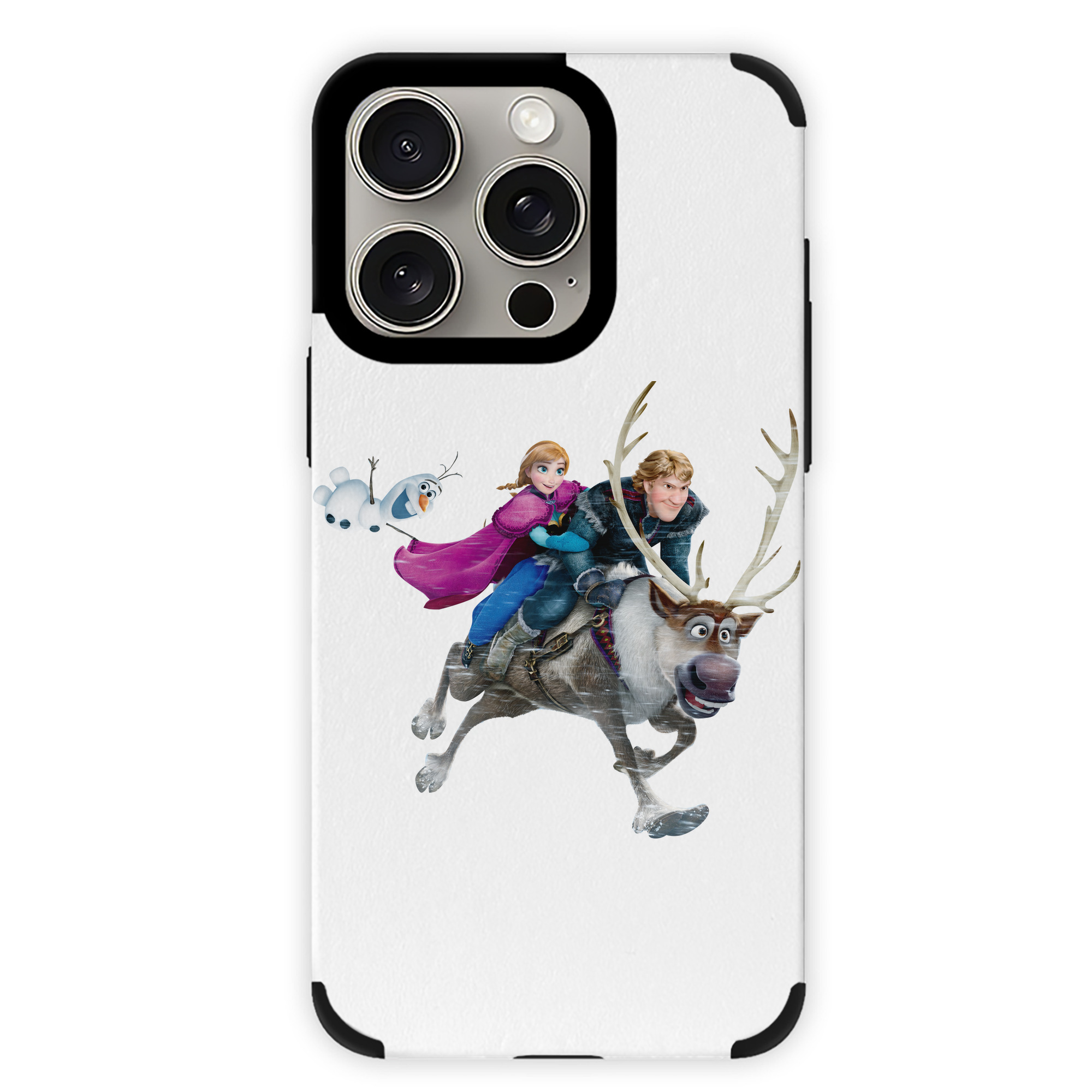 （画像用） アナと雪の女王 アンナ エルサ Frozen Anna Elsa 【iPhone15ProMax対応】 PUレザー スマホケース 耐衝撃＆黄変防止