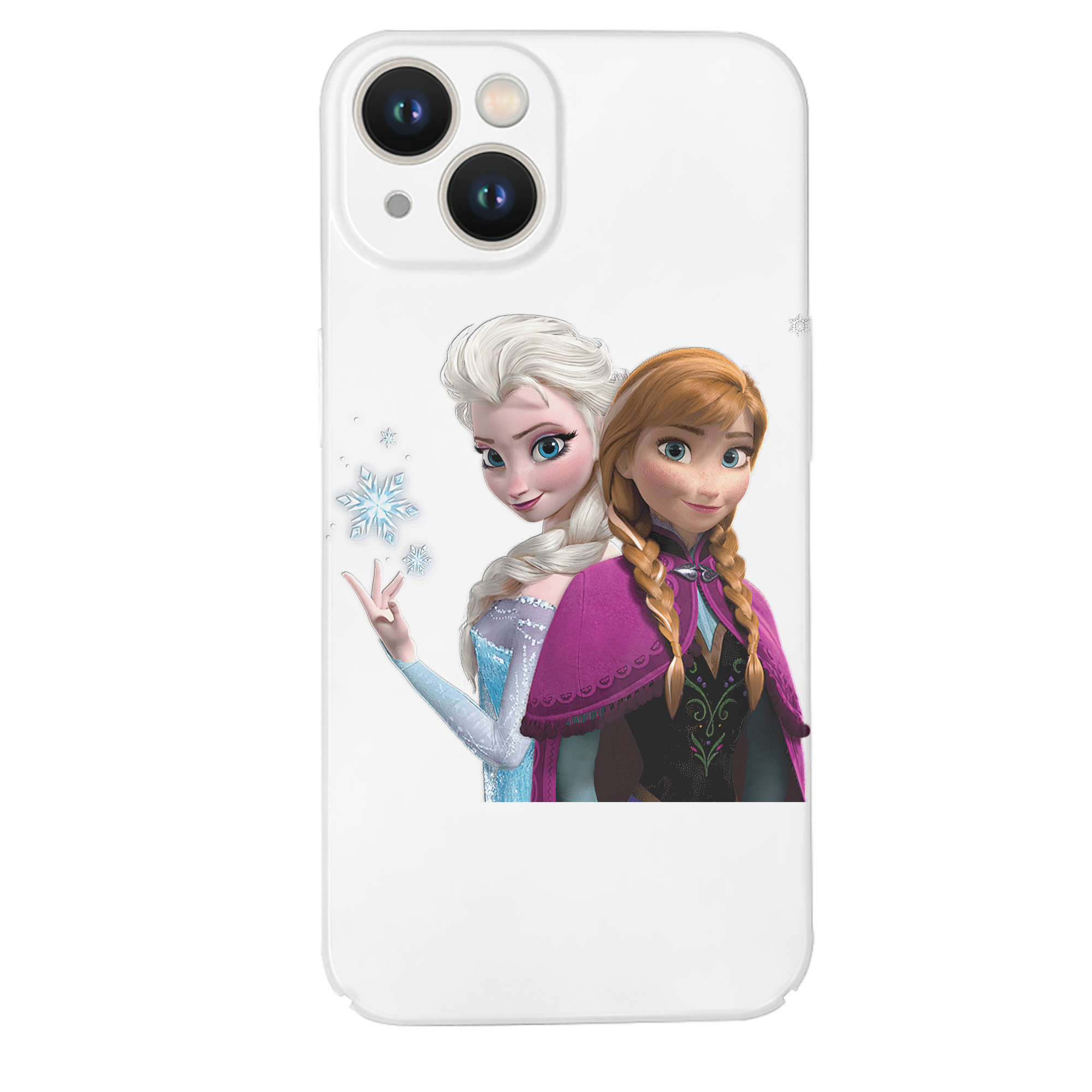 （画像用） アナと雪の女王 アンナ エルサ Frozen Anna Elsa 【iPhone 14シリーズ対応】ハードケース