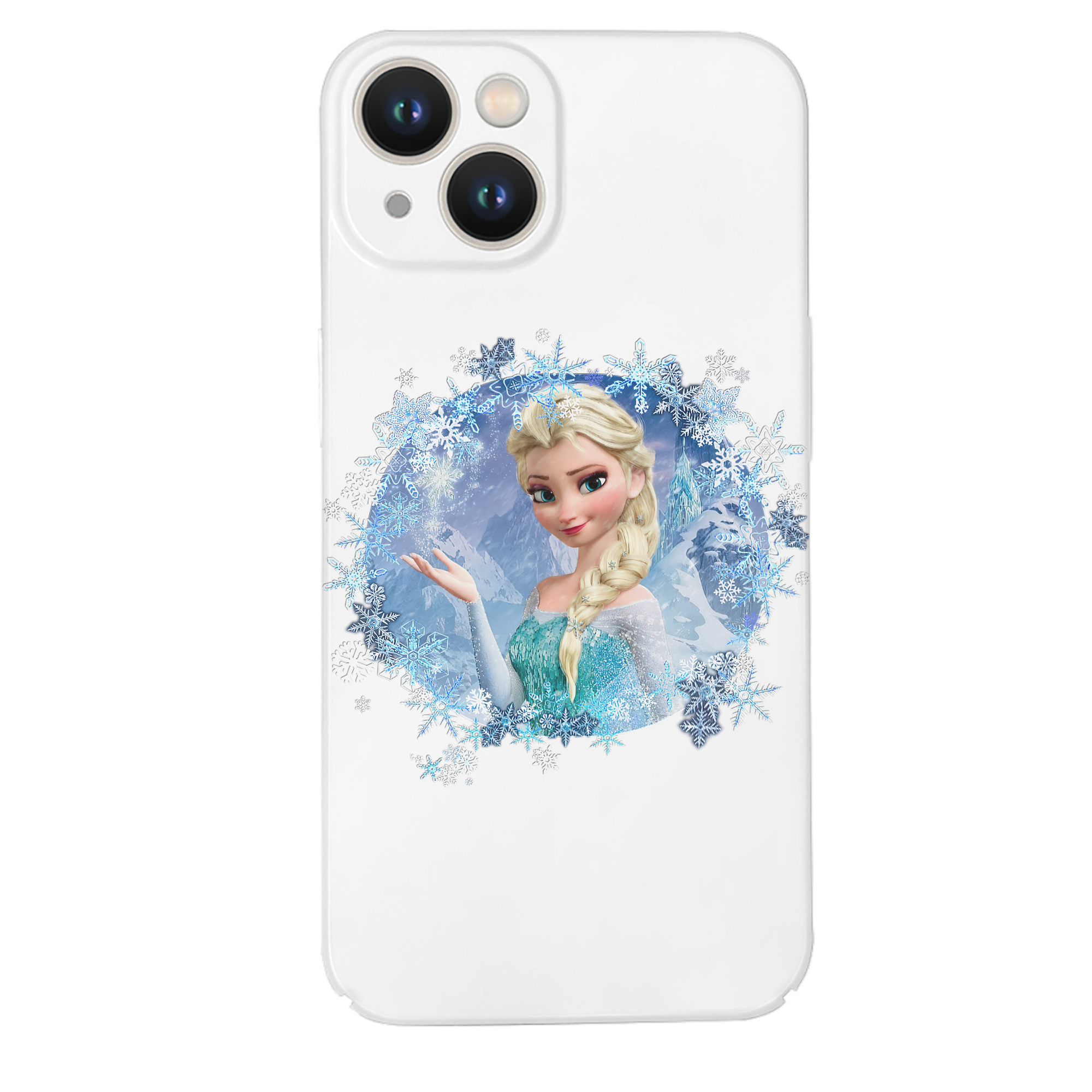 （画像用） アナと雪の女王 アンナ エルサ Frozen Anna Elsa 【iPhone 14シリーズ対応】ハードケース