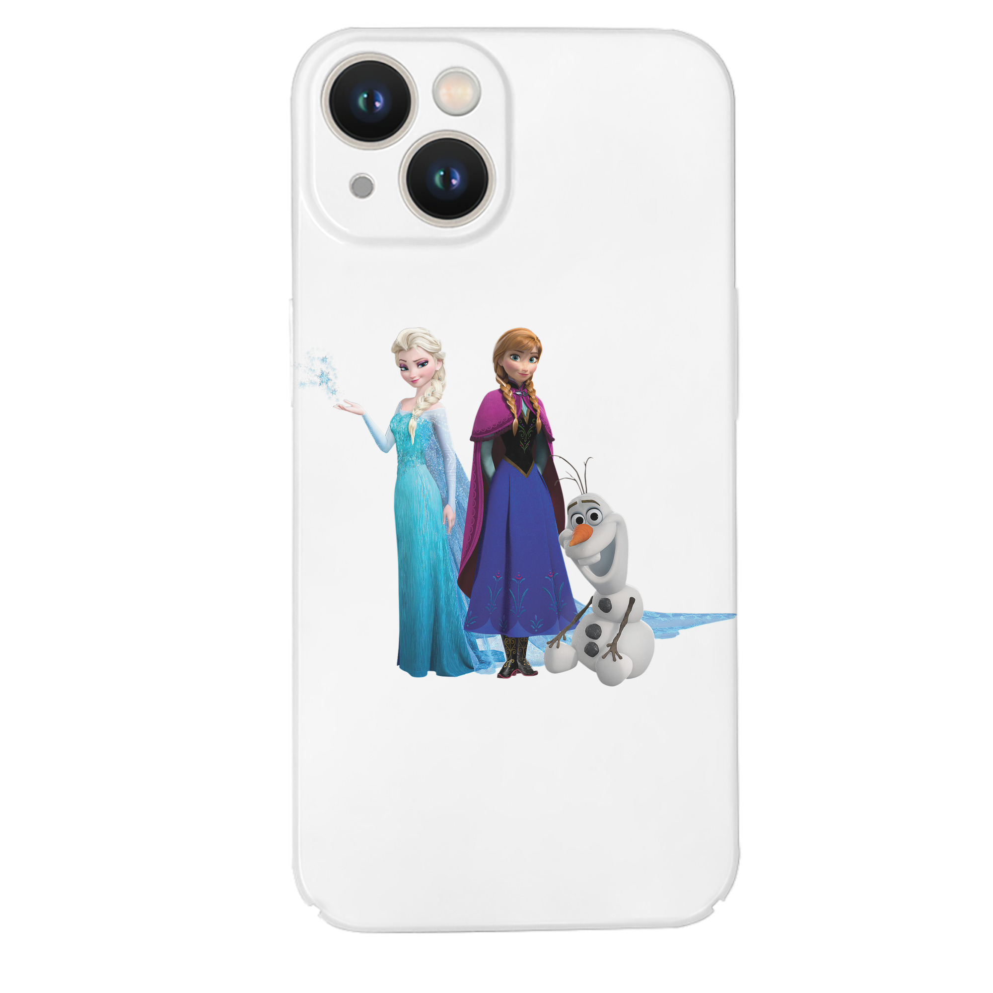 （画像用） アナと雪の女王 アンナ エルサ Frozen Anna Elsa 【iPhone 14シリーズ対応】ハードケース