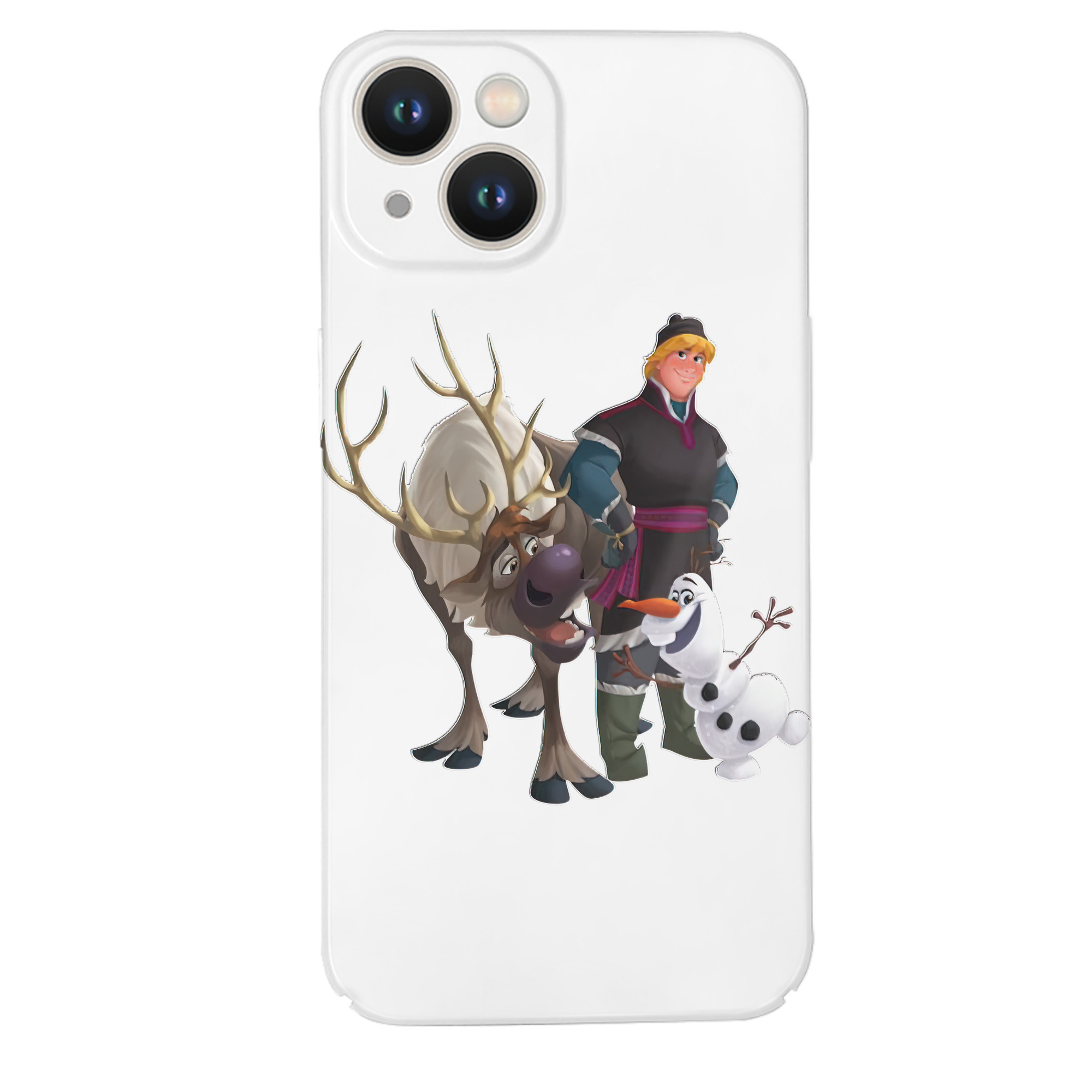 （画像用） アナと雪の女王 アンナ エルサ Frozen Anna Elsa 【iPhone 14シリーズ対応】ハードケース