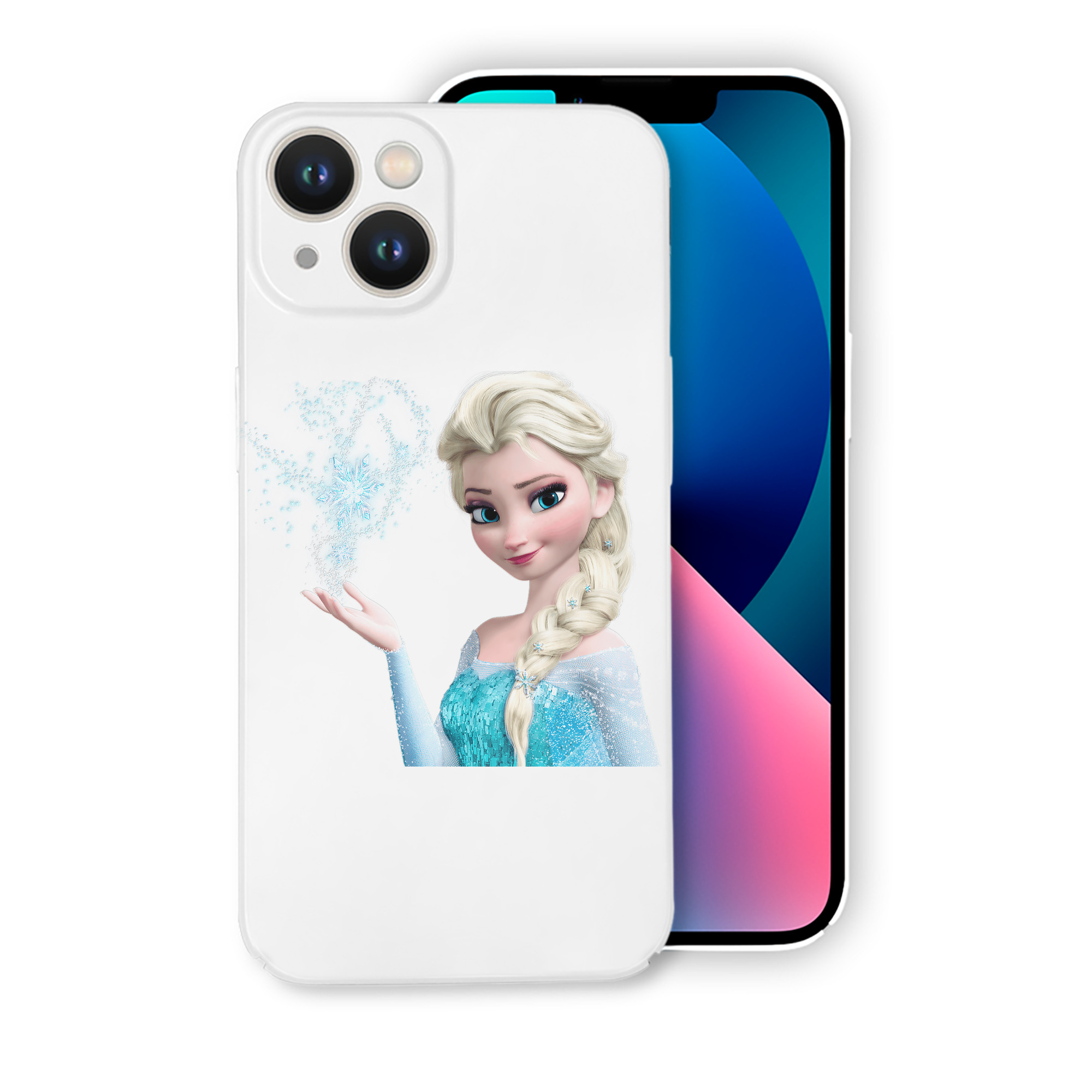 （画像用） アナと雪の女王 アンナ エルサ Frozen Anna Elsa 【iPhone 14シリーズ対応】ハードケース