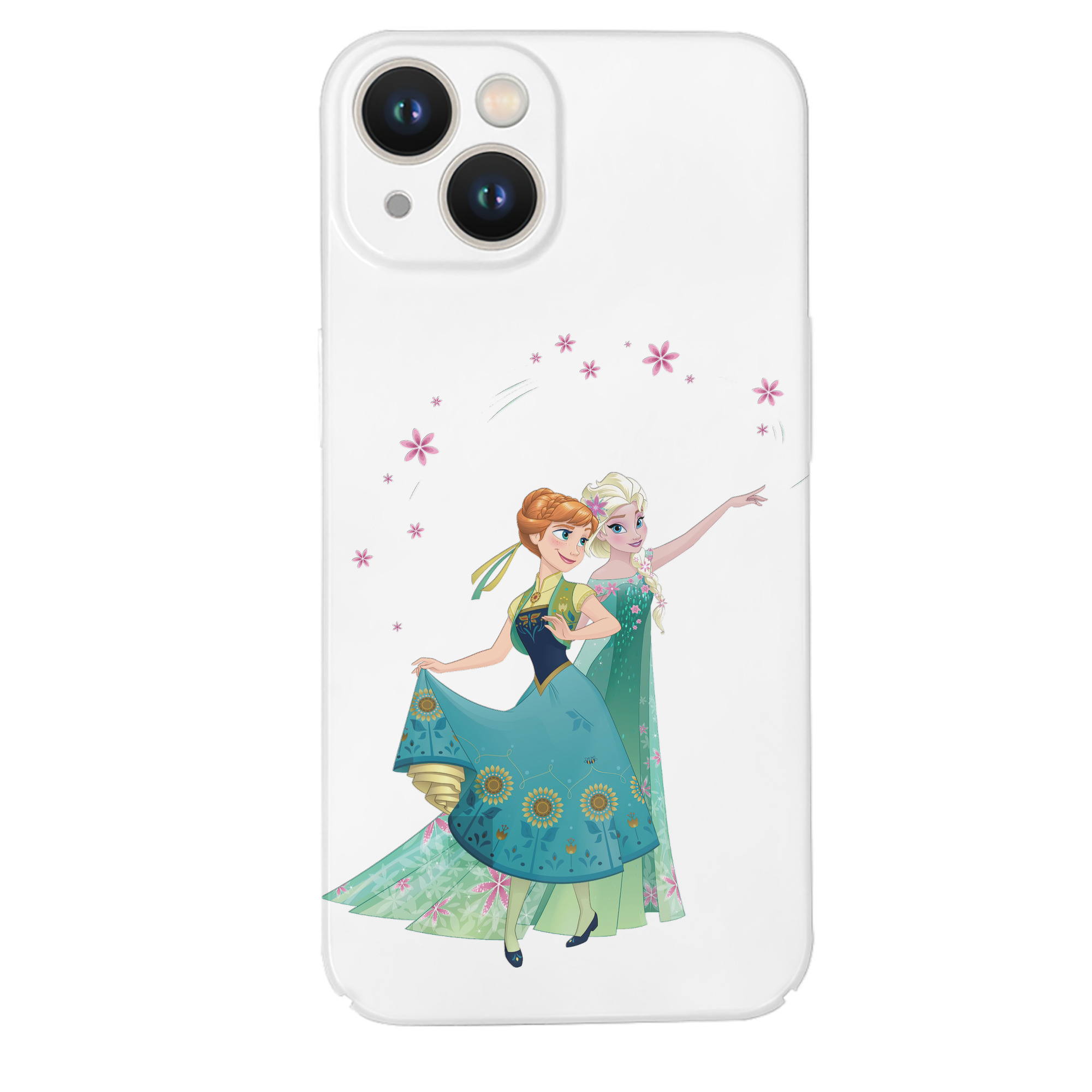 （画像用） アナと雪の女王 アンナ エルサ Frozen Anna Elsa 【iPhone 14シリーズ対応】ハードケース