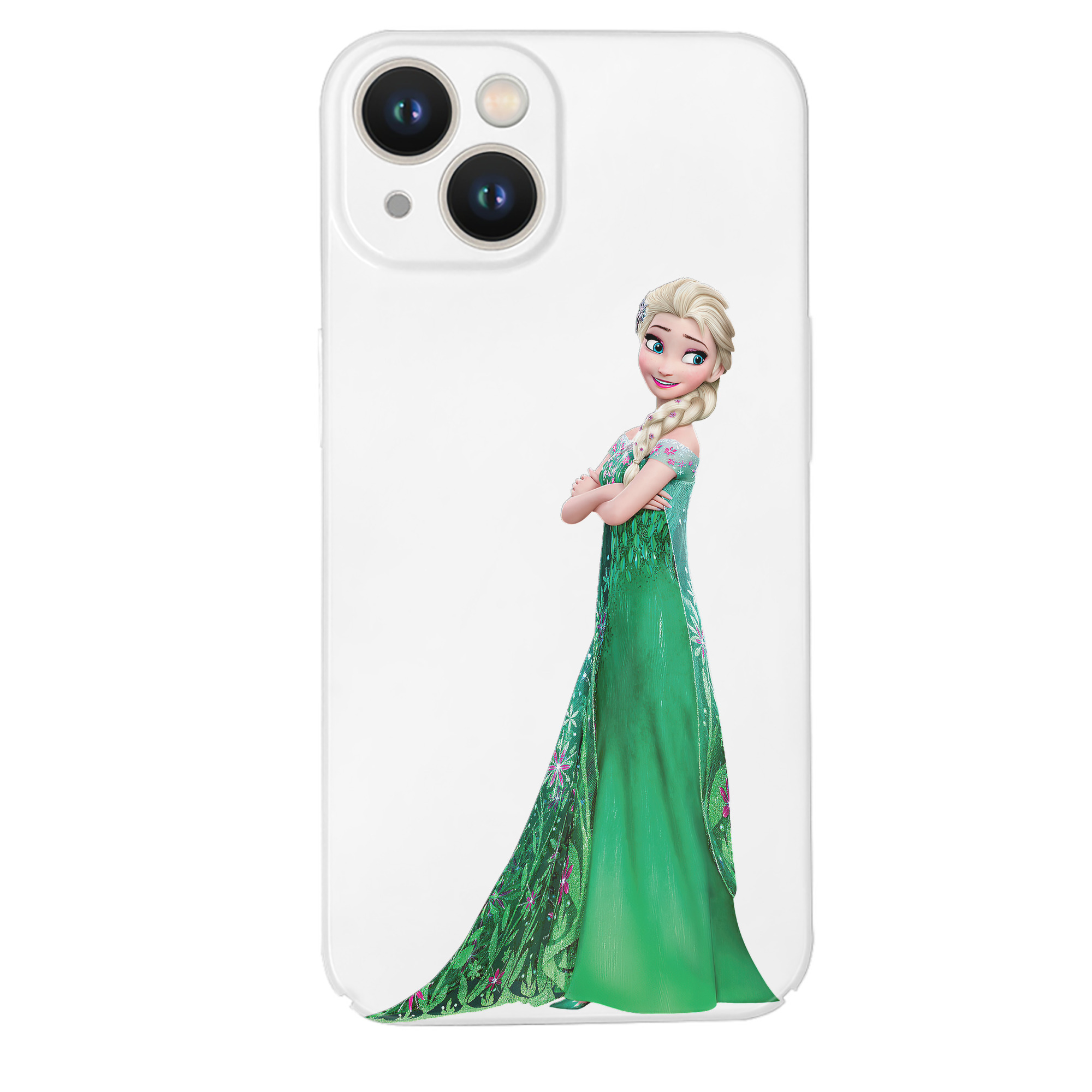 （画像用） アナと雪の女王 アンナ エルサ Frozen Anna Elsa 【iPhone 14シリーズ対応】ハードケース