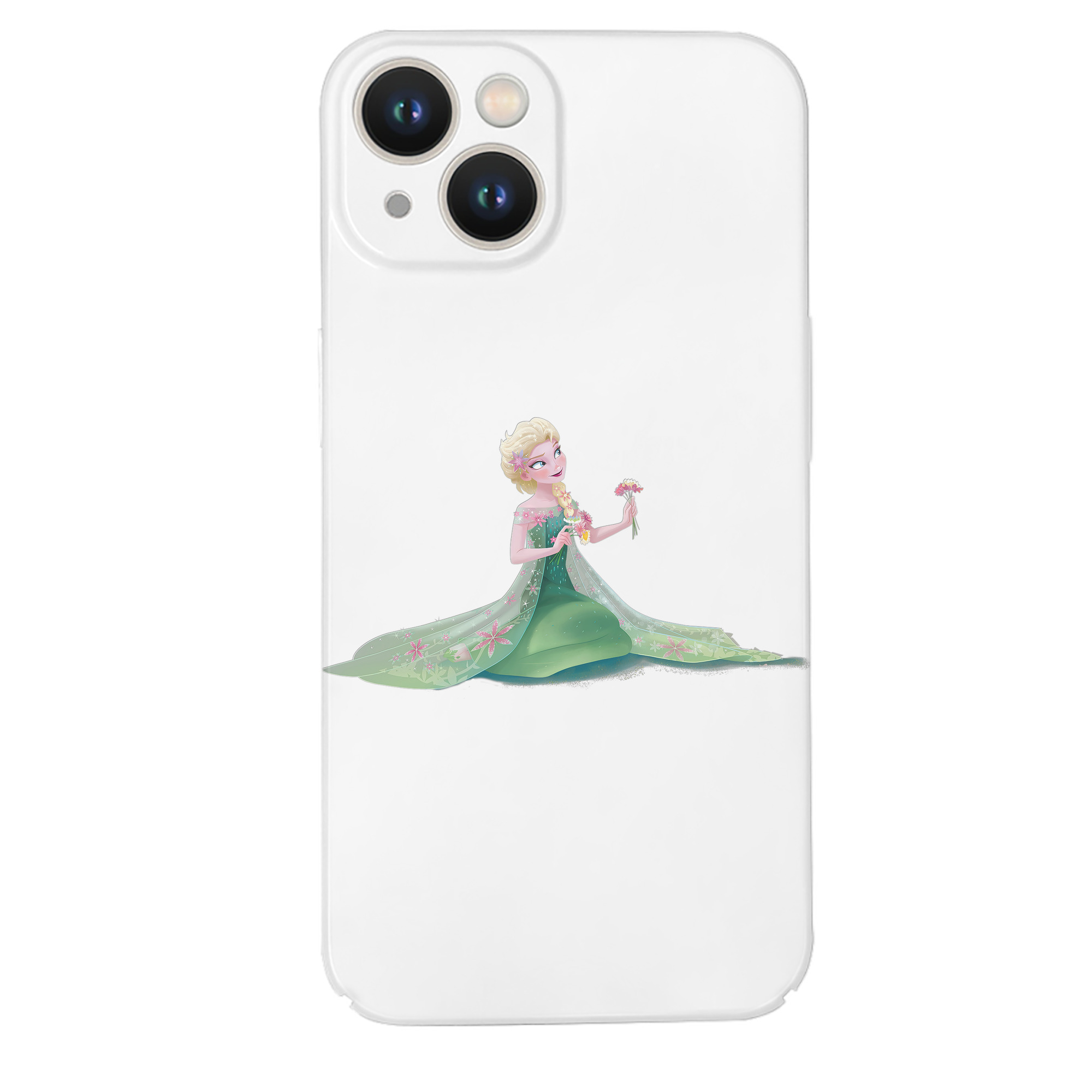 （画像用） アナと雪の女王 アンナ エルサ Frozen Anna Elsa 【iPhone 14シリーズ対応】ハードケース
